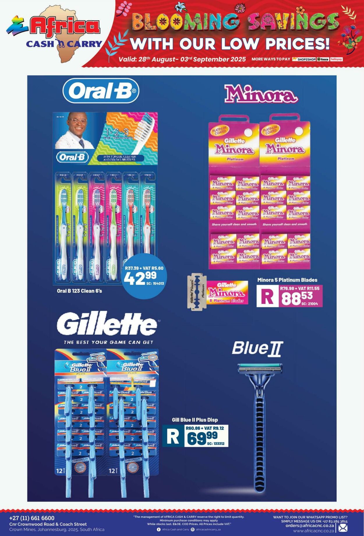 Special Africa Cash&Carry 28.08.2025 - 03.09.2025