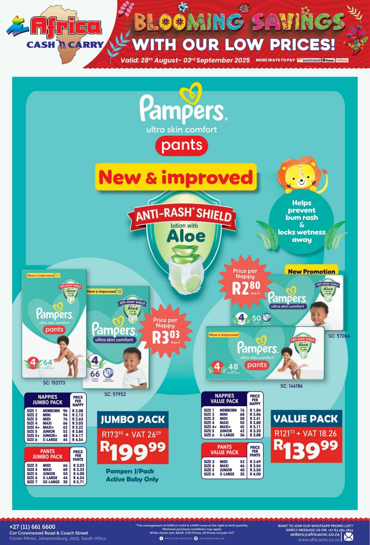 Special Africa Cash&Carry 28.08.2025 - 03.09.2025