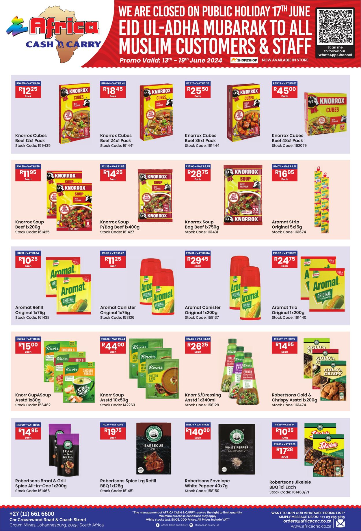 Special Africa Cash&Carry 13.06.2024 - 19.06.2024