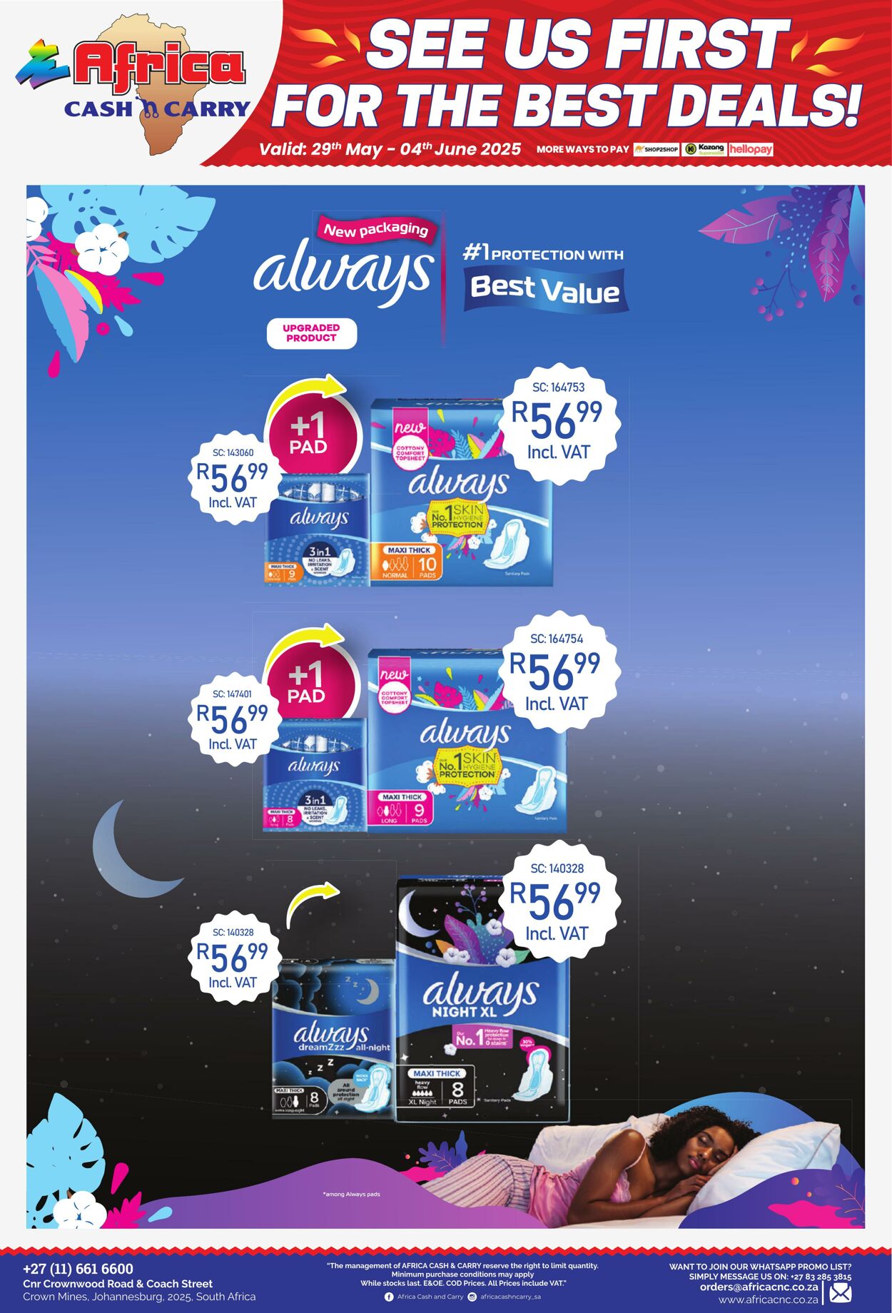 Special Africa Cash&Carry 29.05.2025 - 04.06.2025