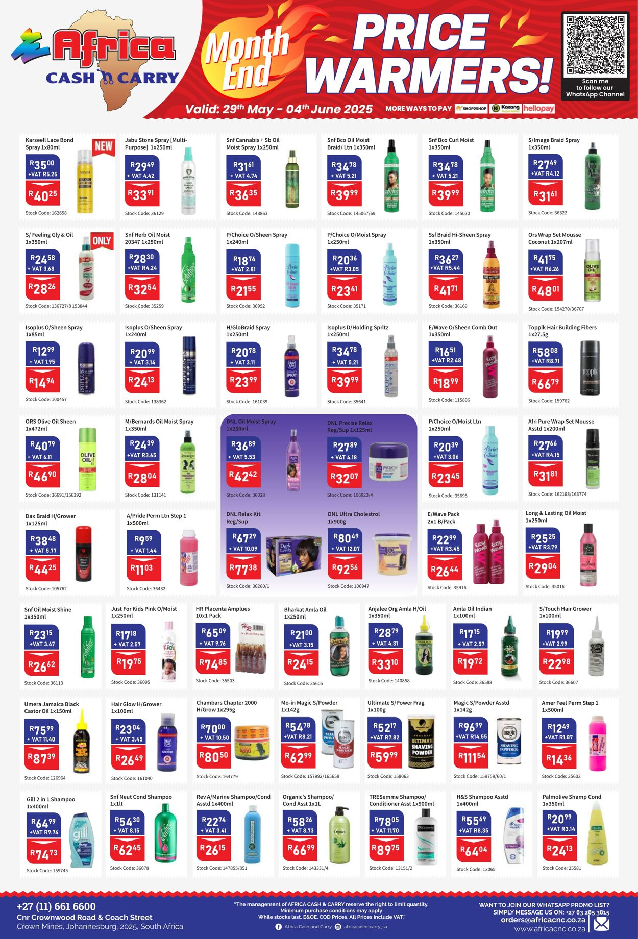Special Africa Cash&Carry 29.05.2025 - 04.06.2025