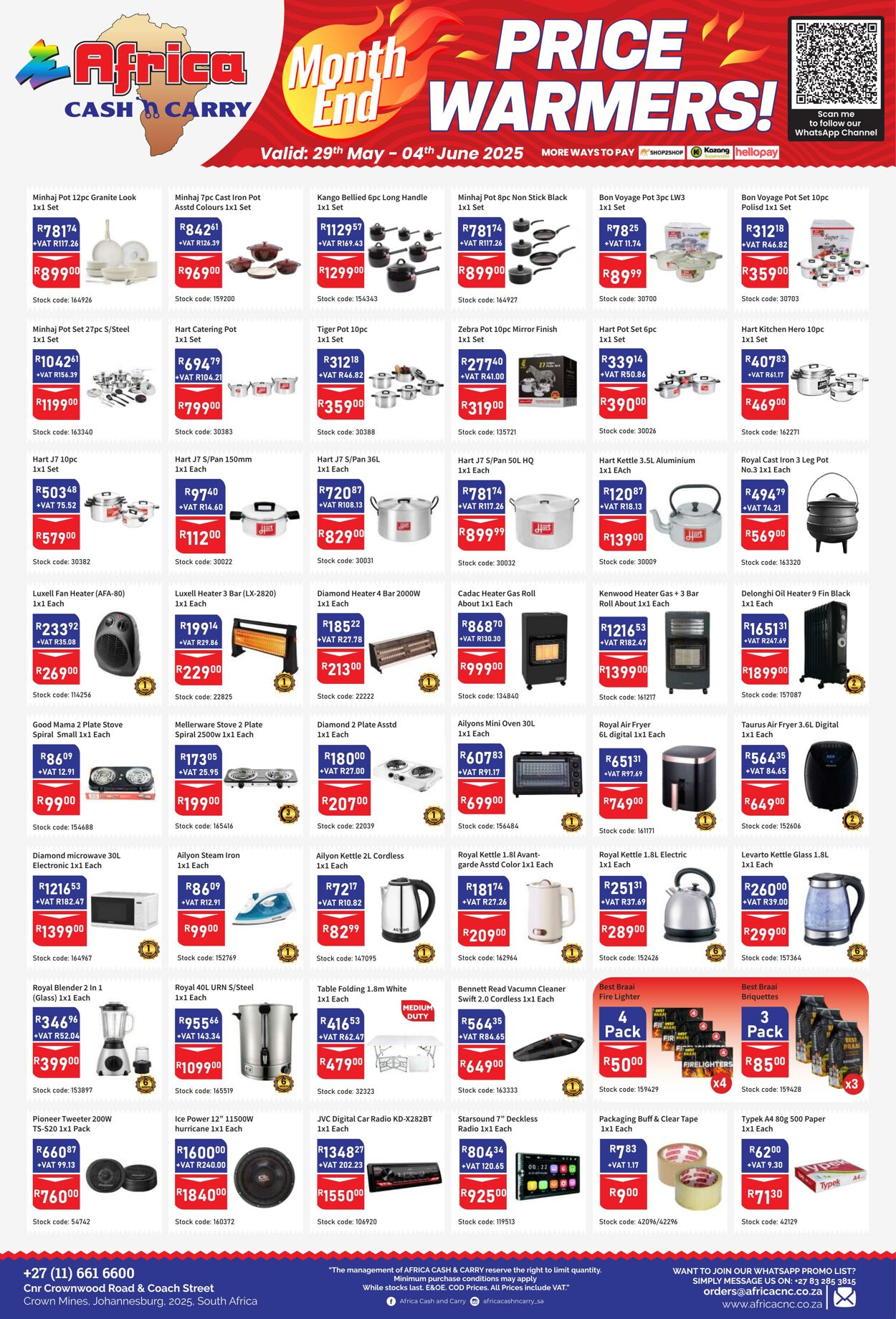 Special Africa Cash&Carry 29.05.2025 - 04.06.2025