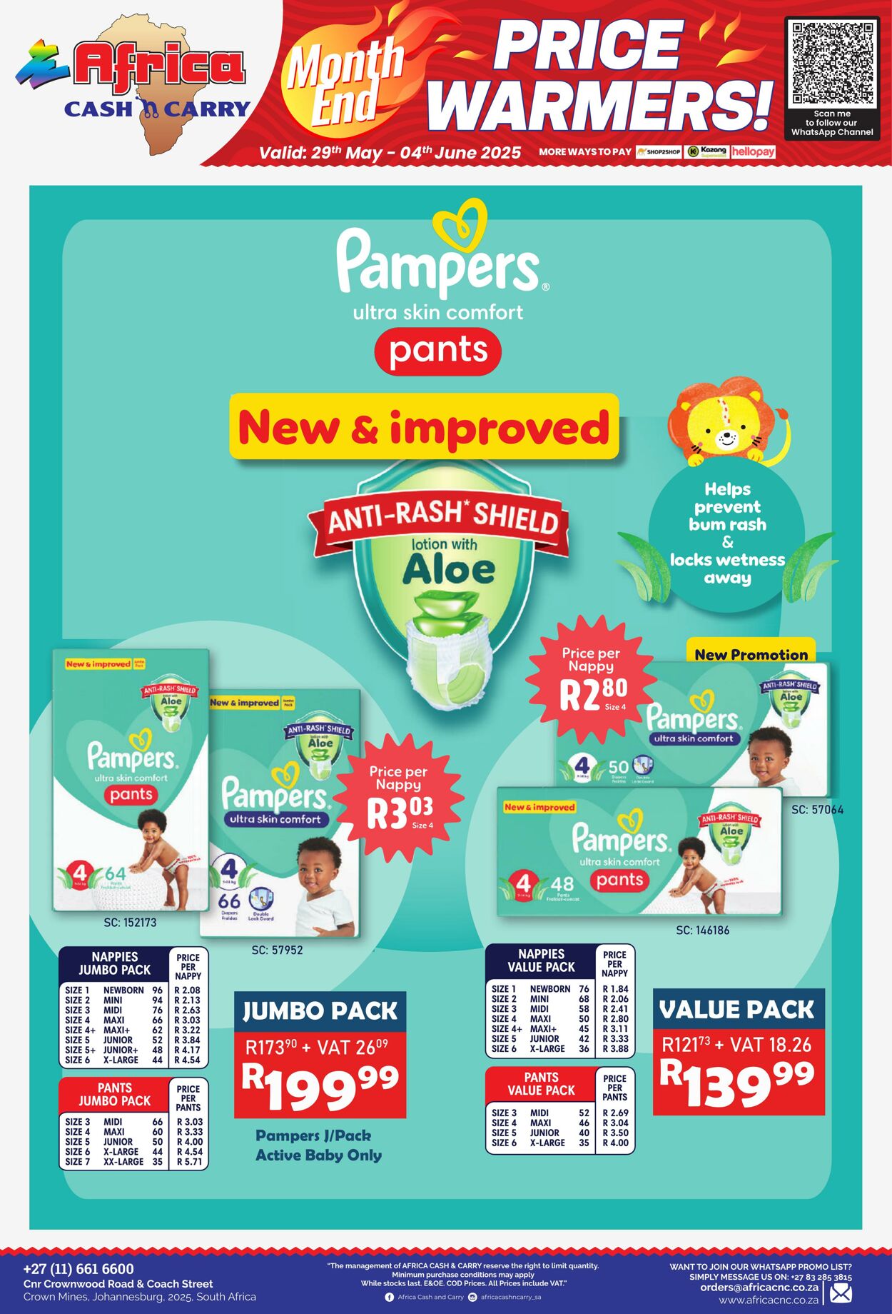 Special Africa Cash&Carry 29.05.2025 - 04.06.2025
