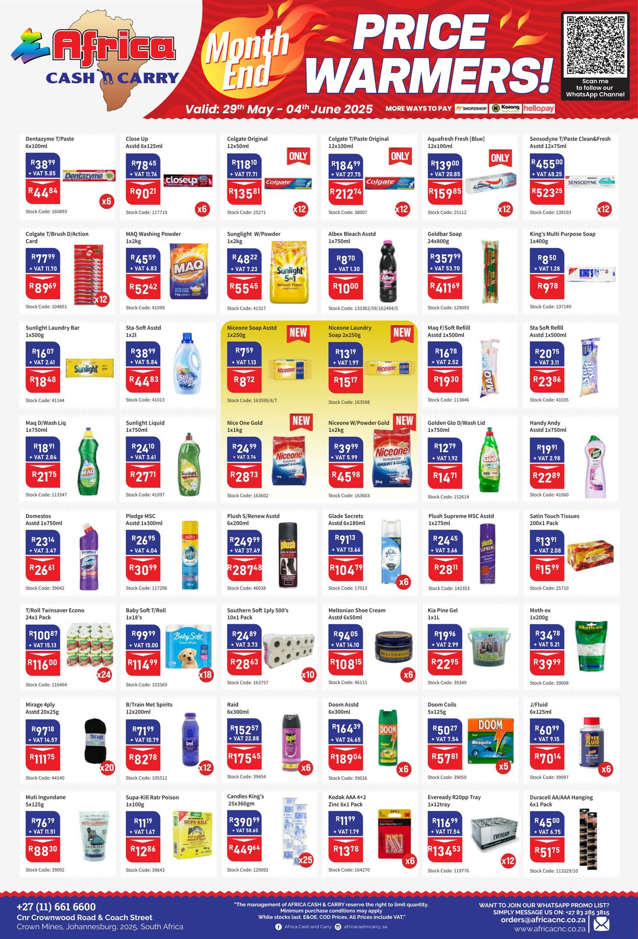 Special Africa Cash&Carry 29.05.2025 - 04.06.2025