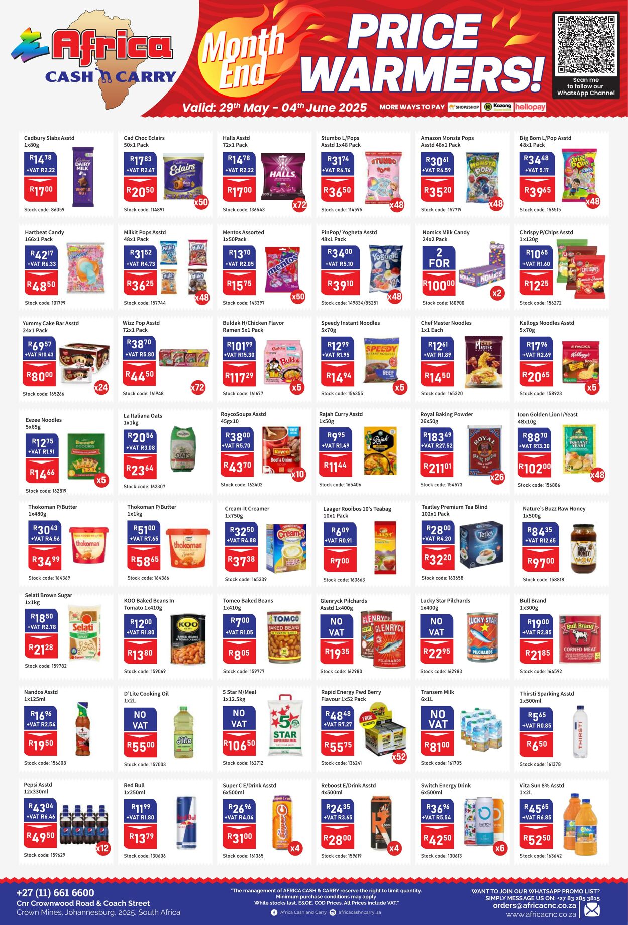 Special Africa Cash&Carry 29.05.2025 - 04.06.2025