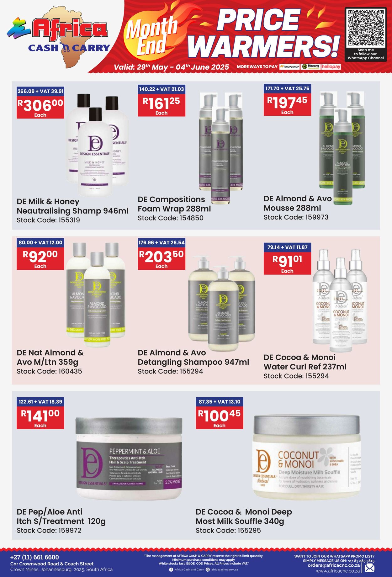 Special Africa Cash&Carry 29.05.2025 - 04.06.2025