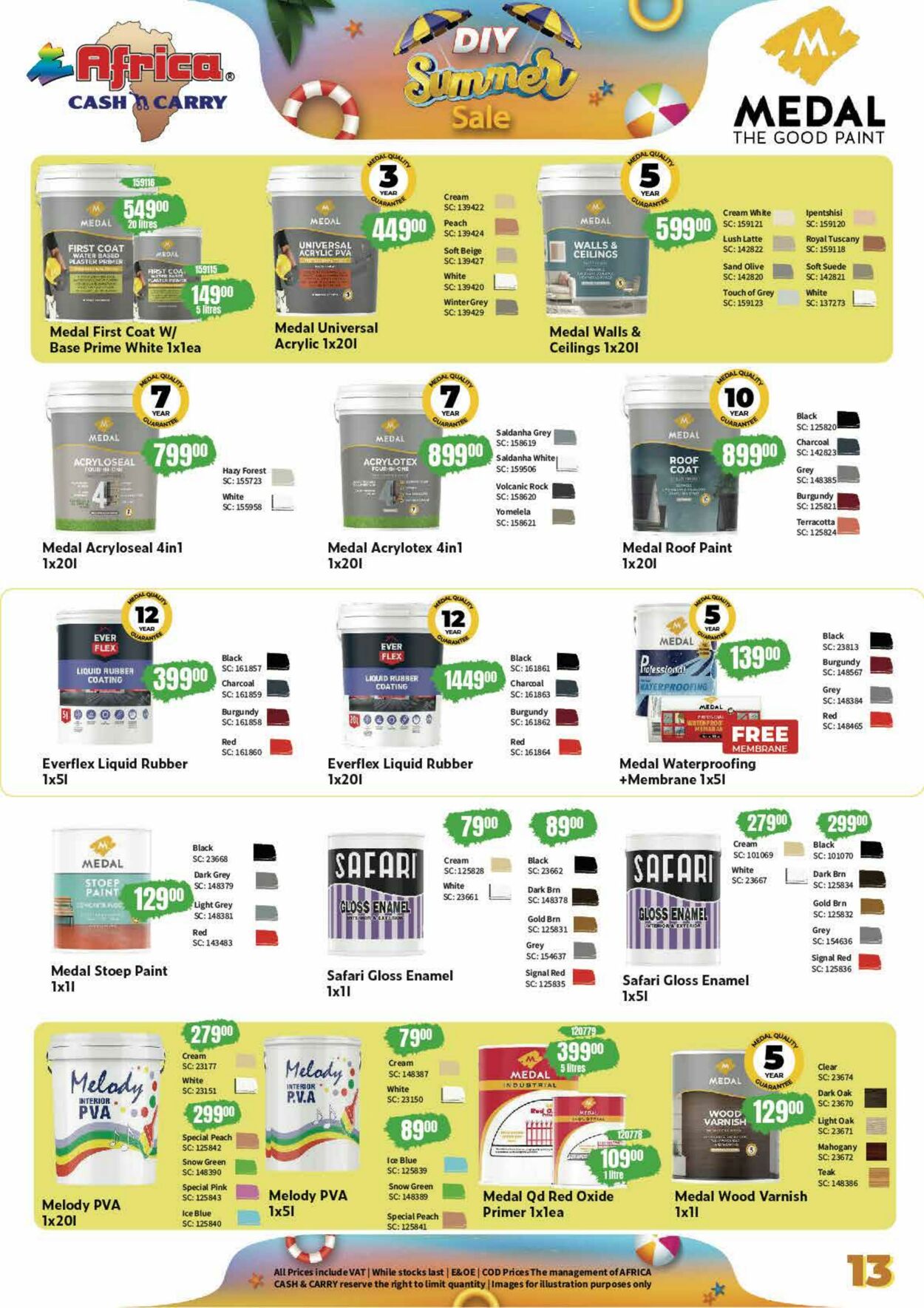 Special Africa Cash&Carry 15.11.2024 - 31.12.2024