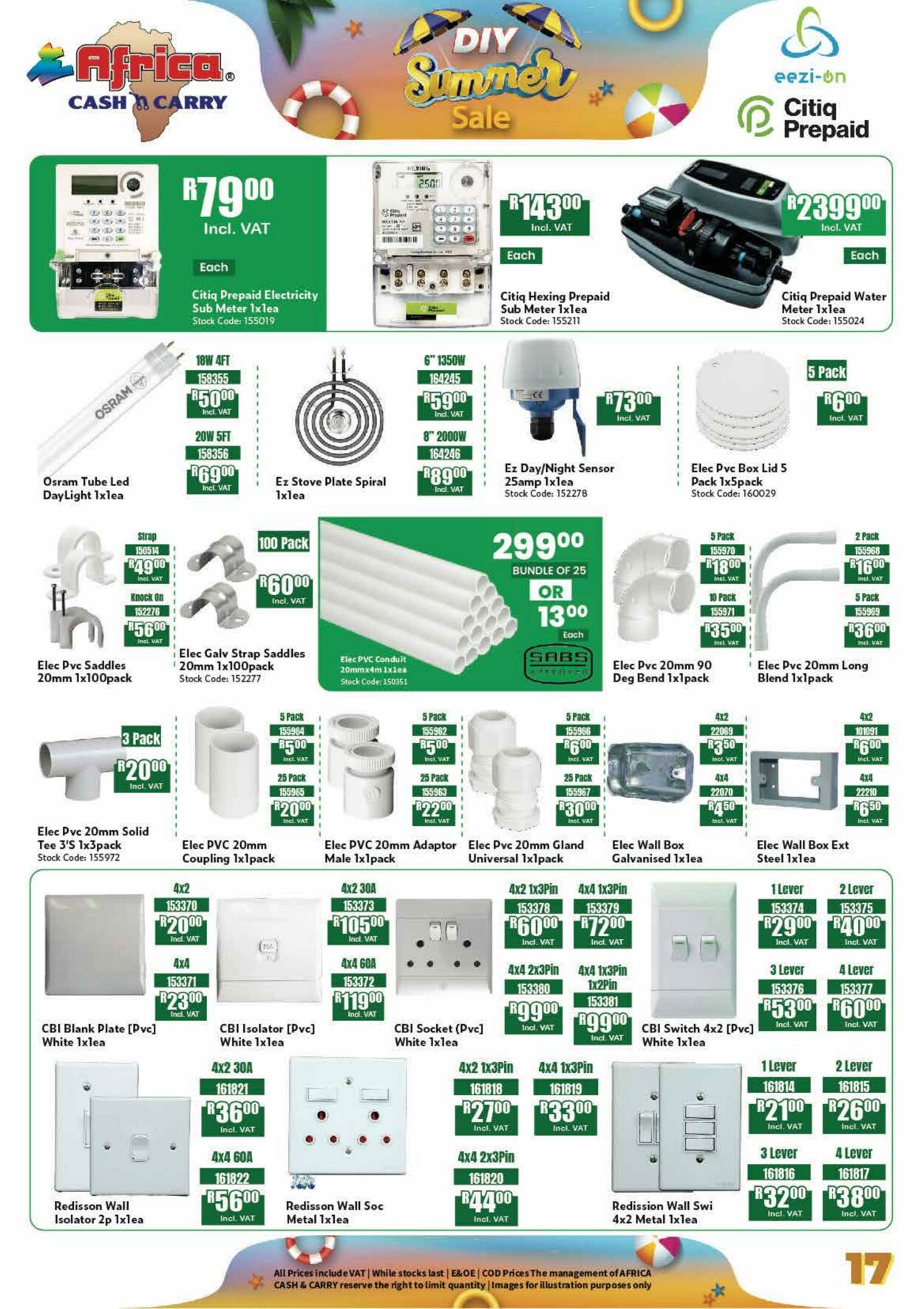 Special Africa Cash&Carry 15.11.2024 - 31.12.2024