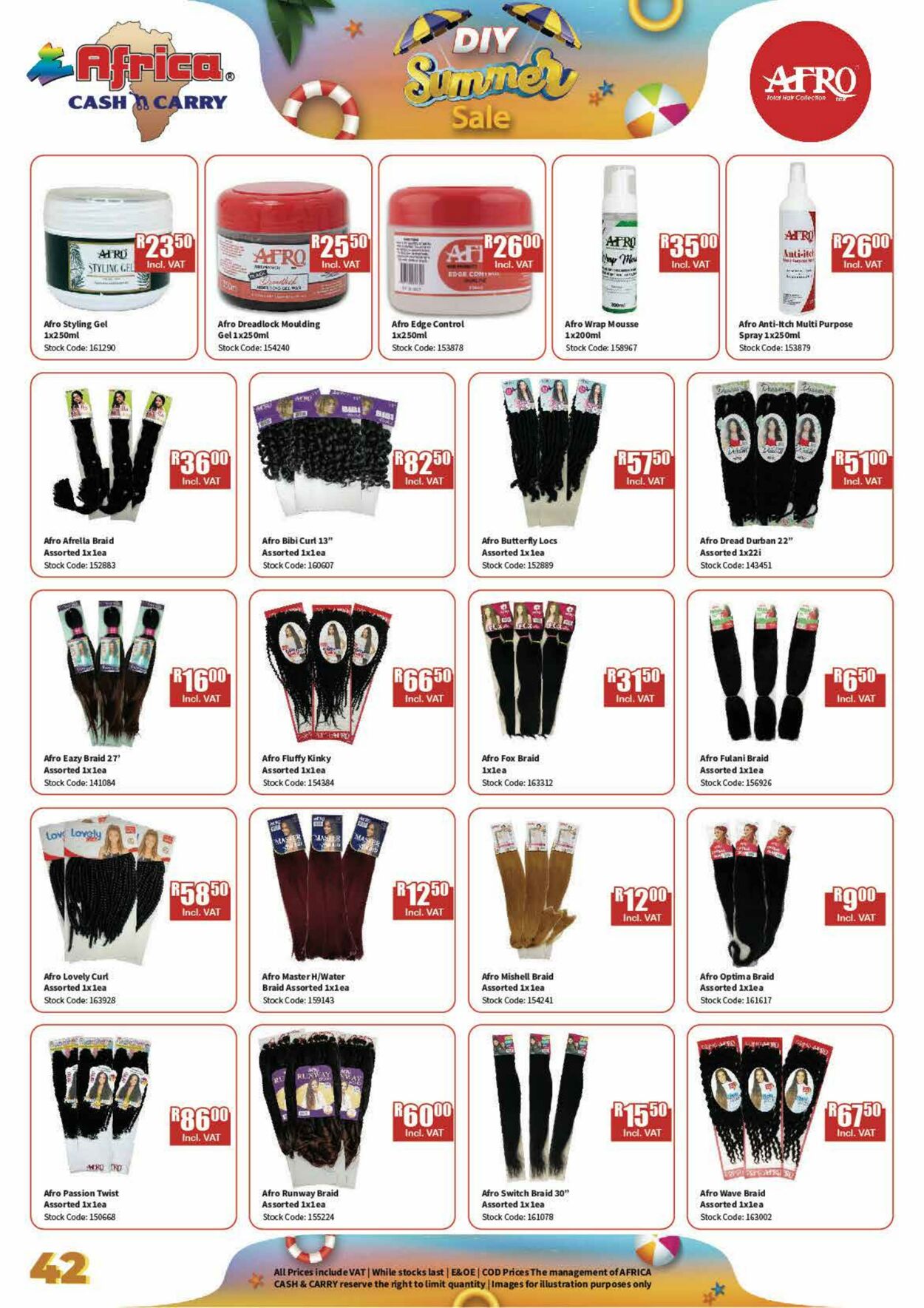 Special Africa Cash&Carry 15.11.2024 - 31.12.2024