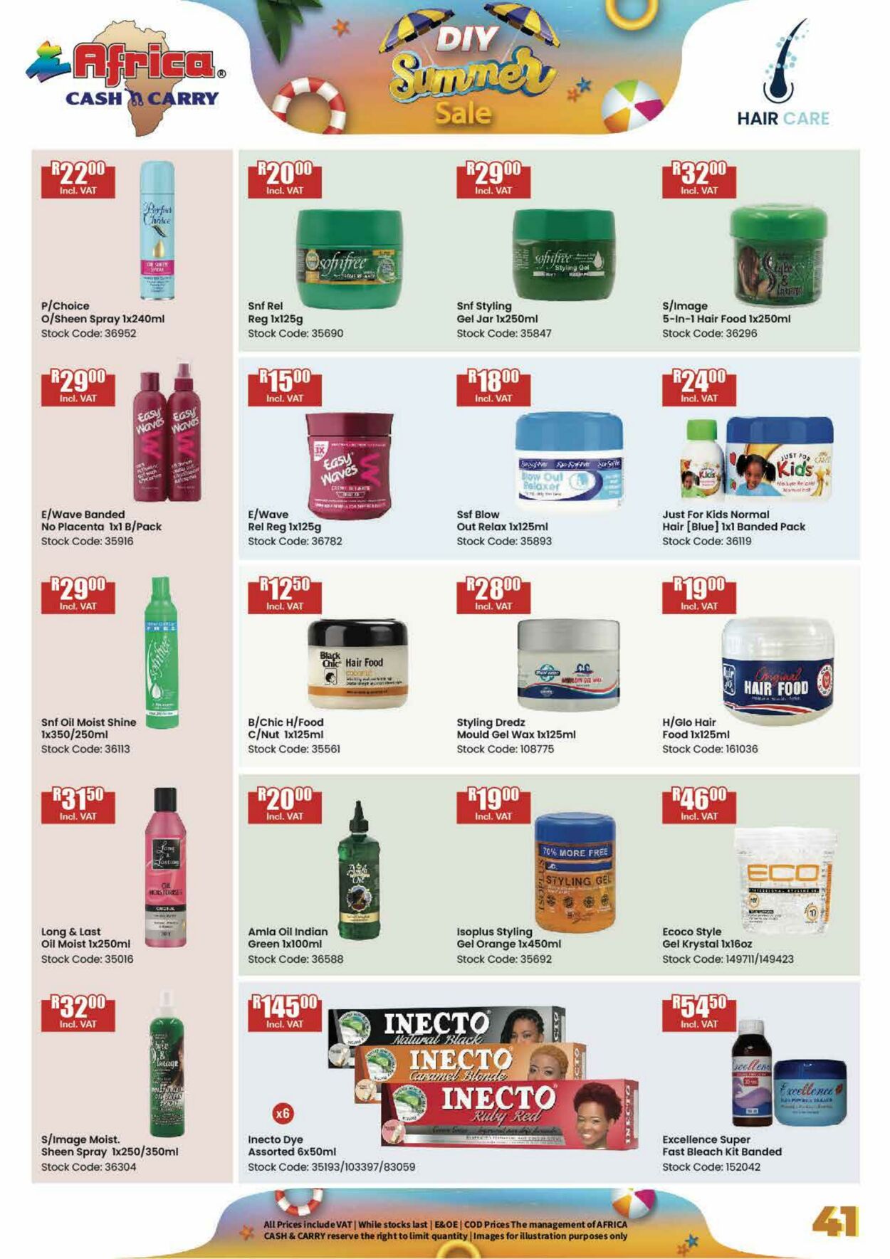 Special Africa Cash&Carry 15.11.2024 - 31.12.2024