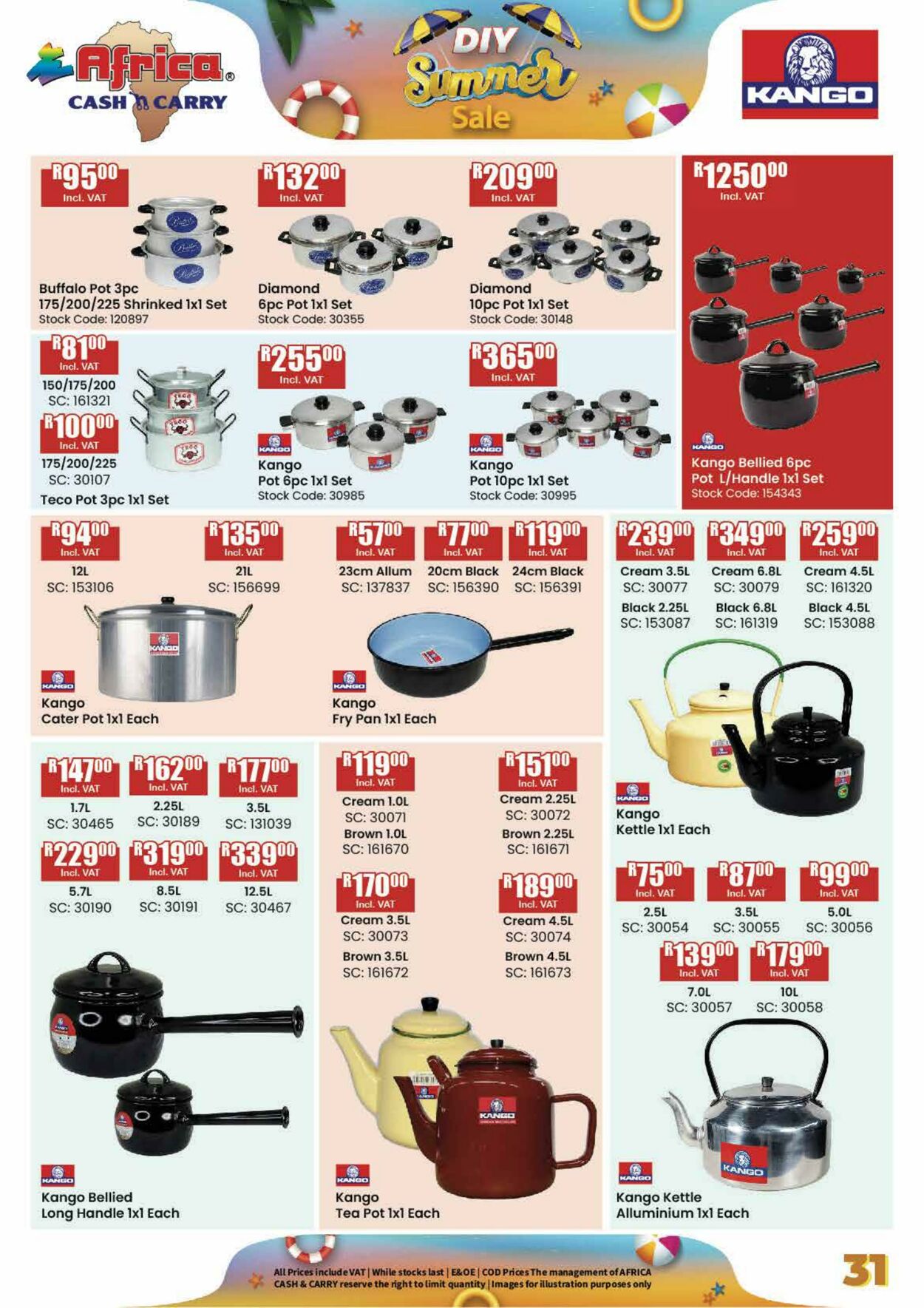 Special Africa Cash&Carry 09.01.2025 - 31.01.2025