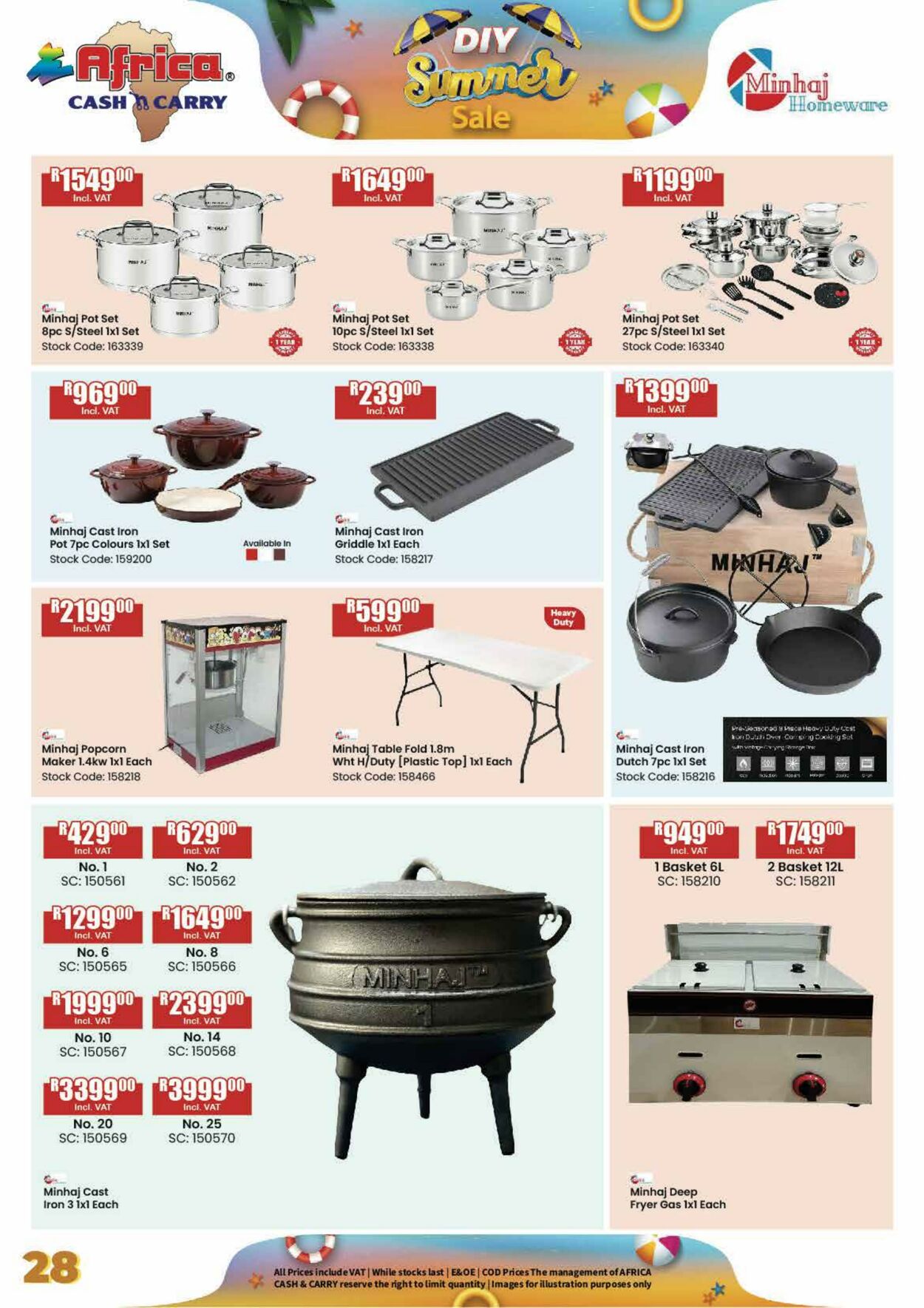 Special Africa Cash&Carry 09.01.2025 - 31.01.2025