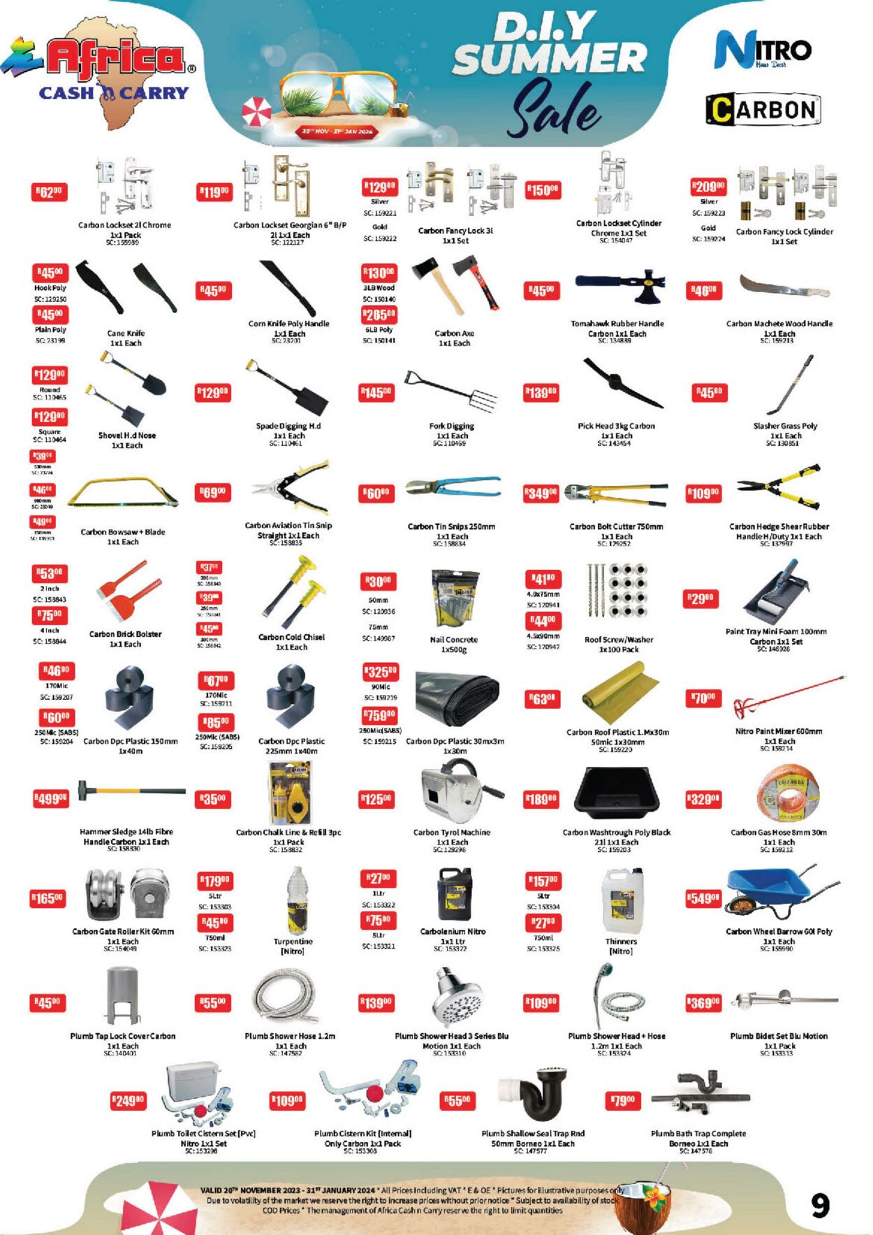 Special Africa Cash&Carry 21.11.2023 - 31.01.2024