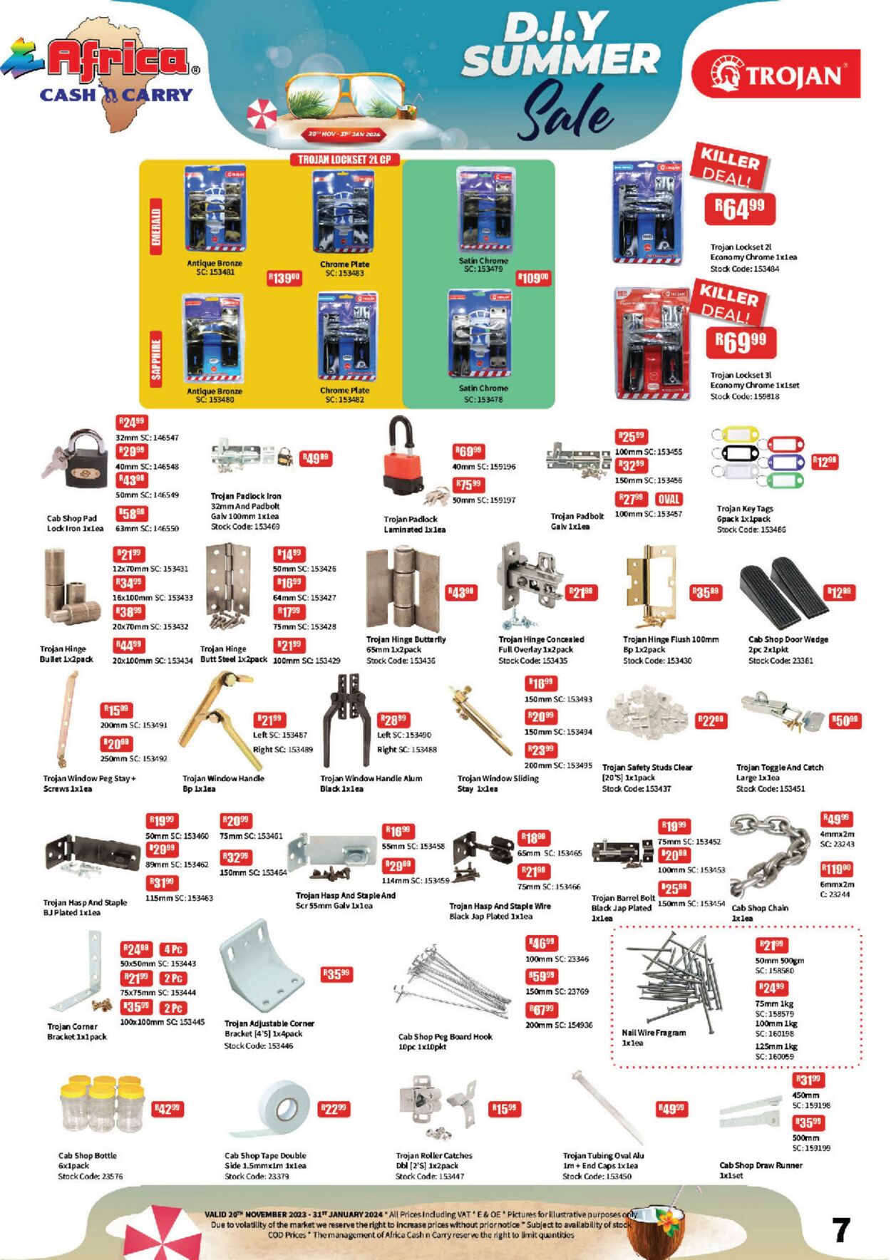 Special Africa Cash&Carry 21.11.2023 - 31.01.2024