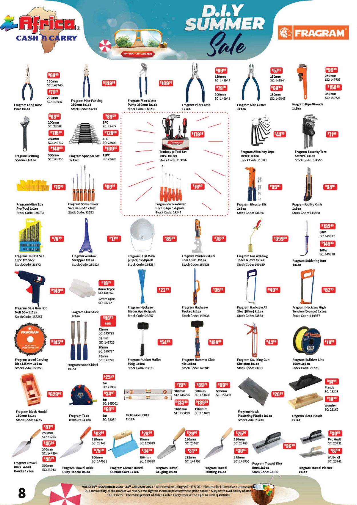 Special Africa Cash&Carry 21.11.2023 - 31.01.2024