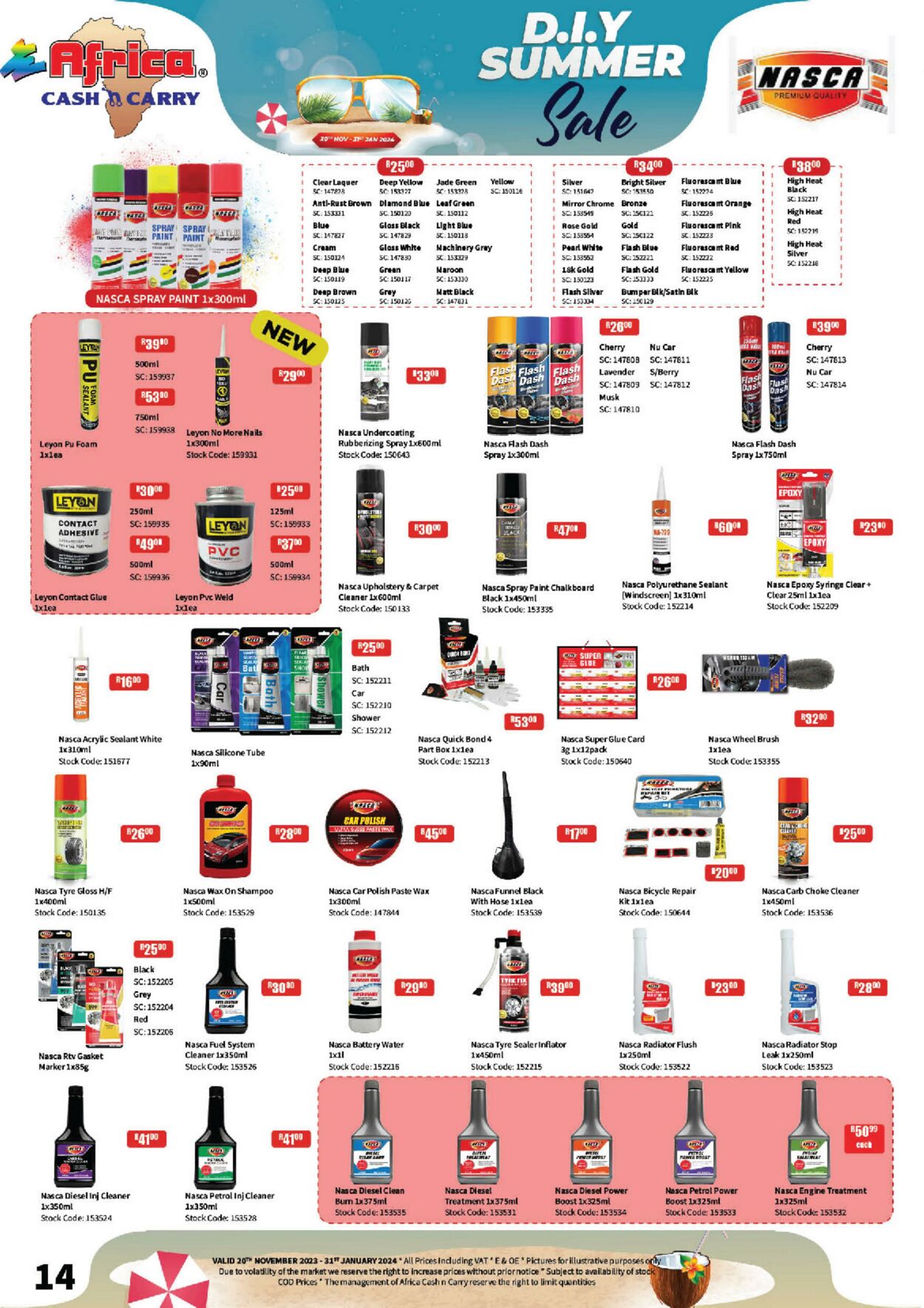 Special Africa Cash&Carry 21.11.2023 - 31.01.2024