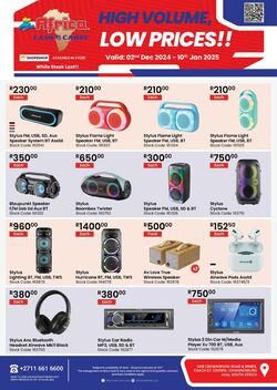 Special Africa Cash&Carry 02.12.2024 - 10.01.2025