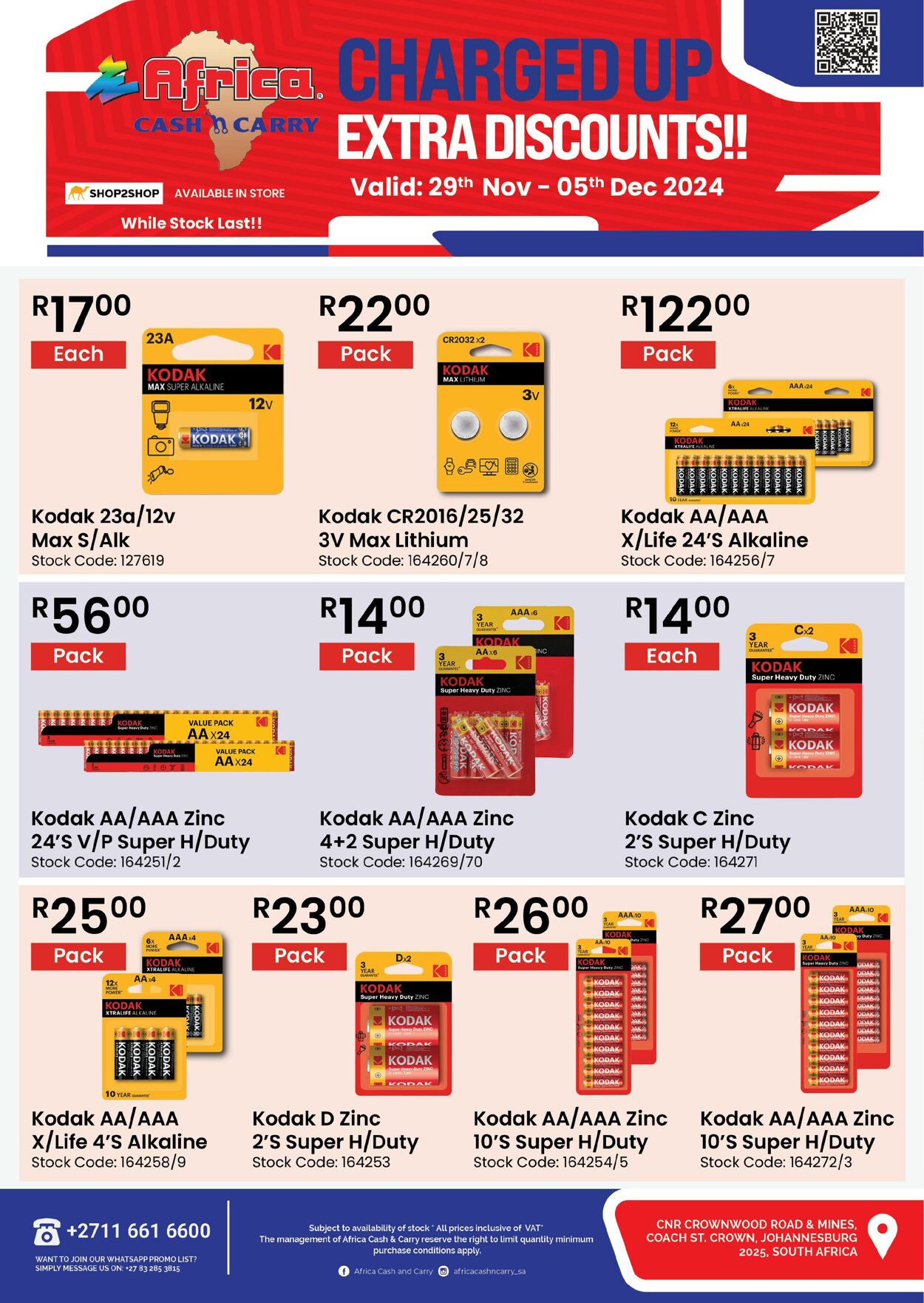 Special Africa Cash&Carry 29.11.2024 - 05.12.2024