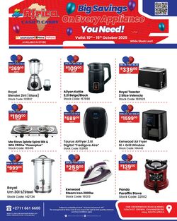 Special Africa Cash&Carry 10.10.2025 - 15.10.2025