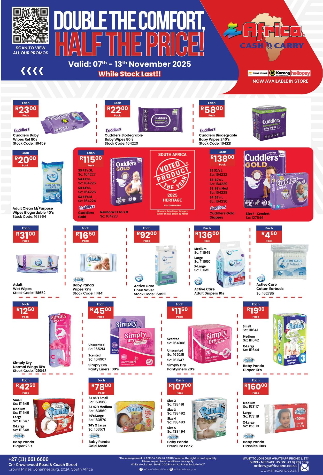 Special Africa Cash&Carry 07.11.2025 - 13.11.2025