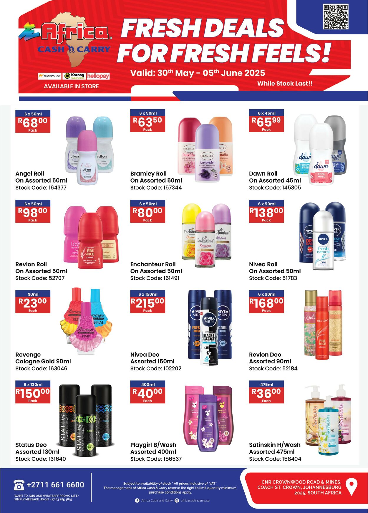 Special Africa Cash&Carry 30.05.2025 - 05.06.2025