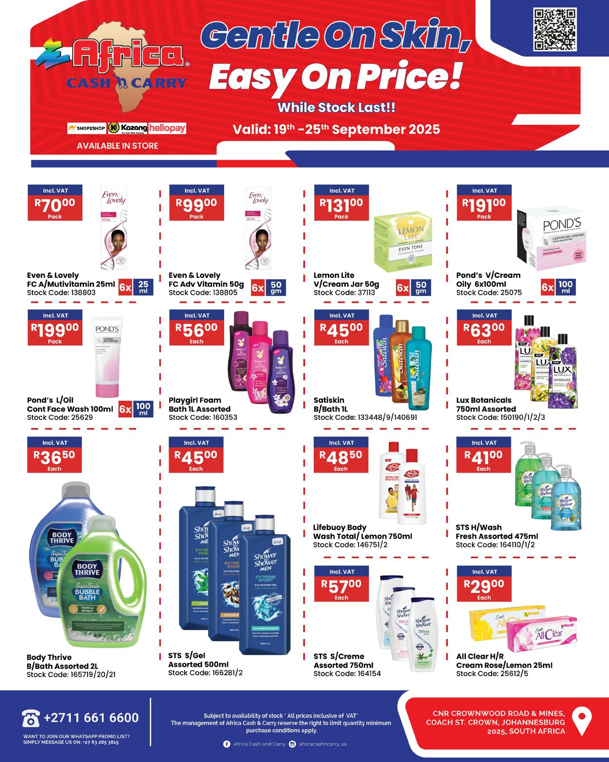 Special Africa Cash&Carry 19.09.2025 - 25.09.2025