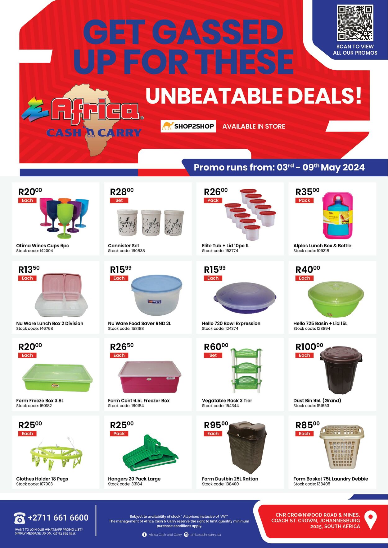 Special Africa Cash&Carry 03.05.2024 - 09.05.2024
