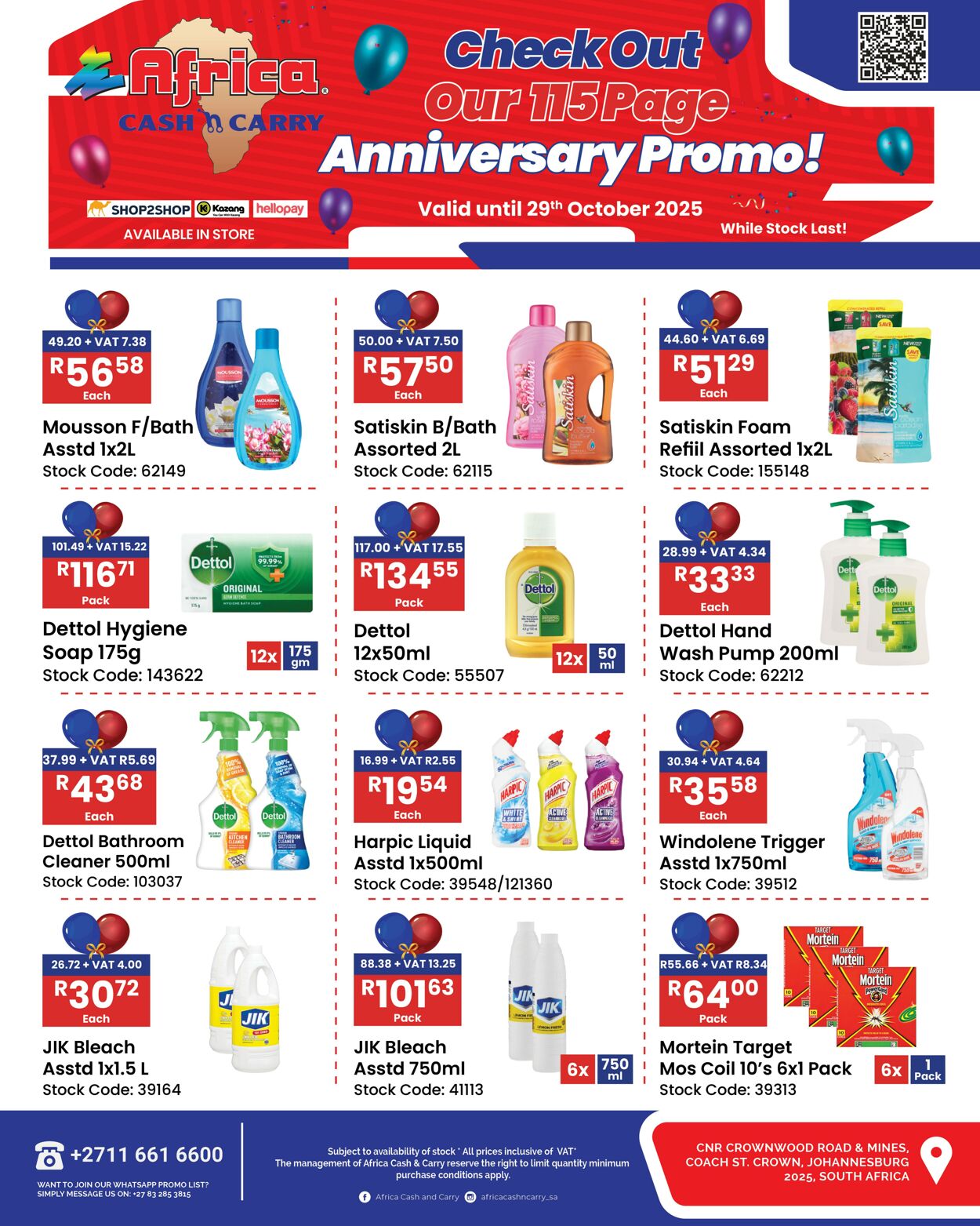 Special Africa Cash&Carry 27.10.2025 - 29.10.2025