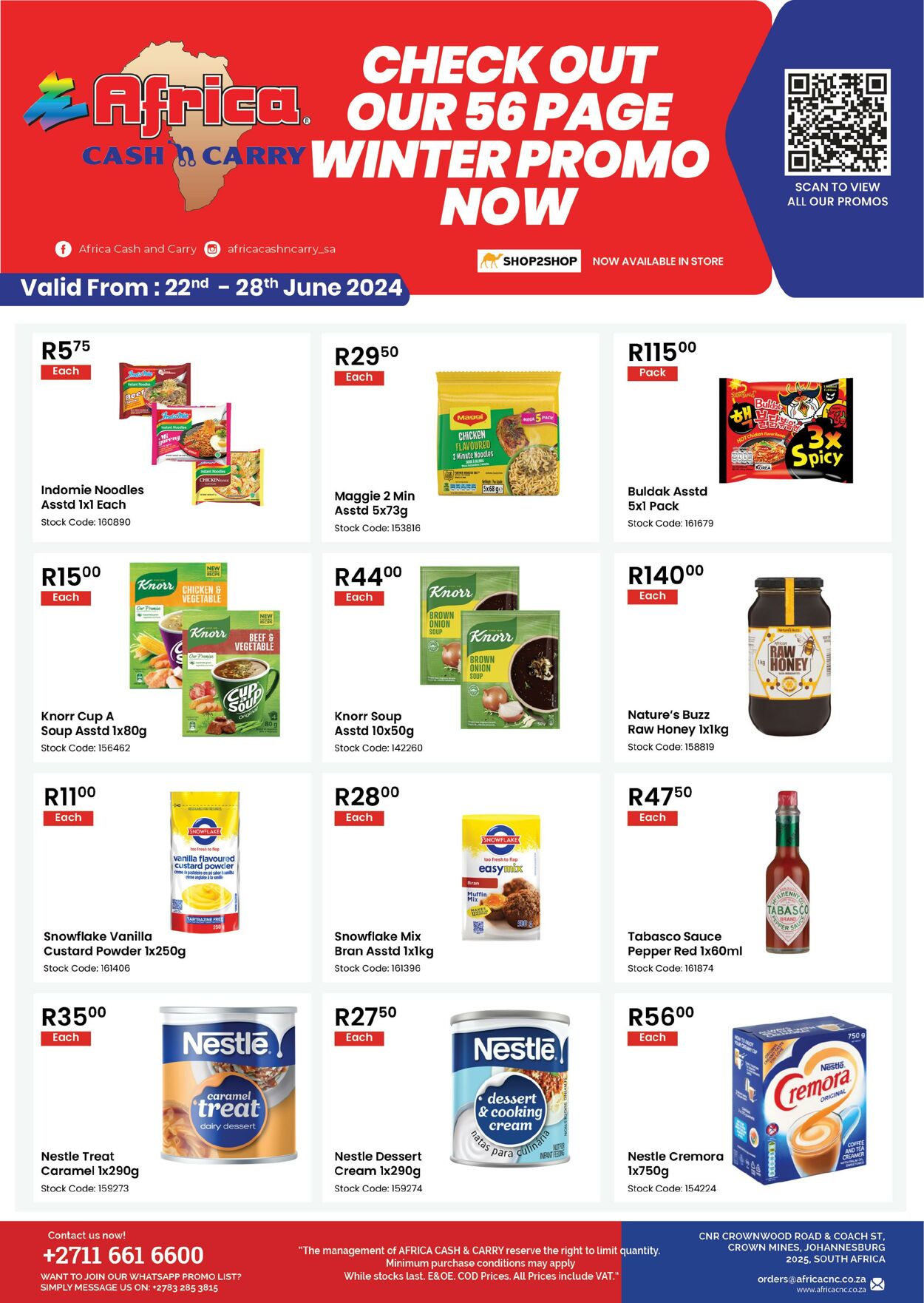 Special Africa Cash&Carry 22.06.2024 - 28.06.2024