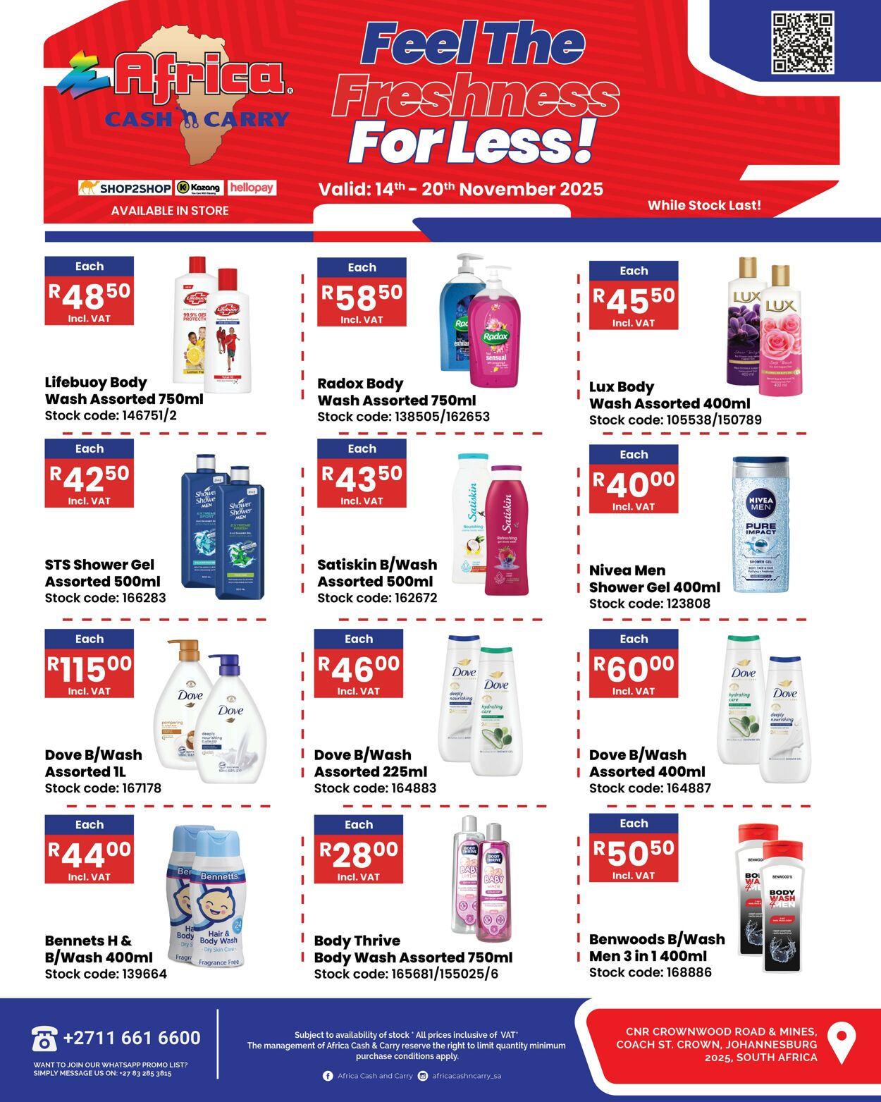 Special Africa Cash&Carry 14.11.2025 - 20.11.2025