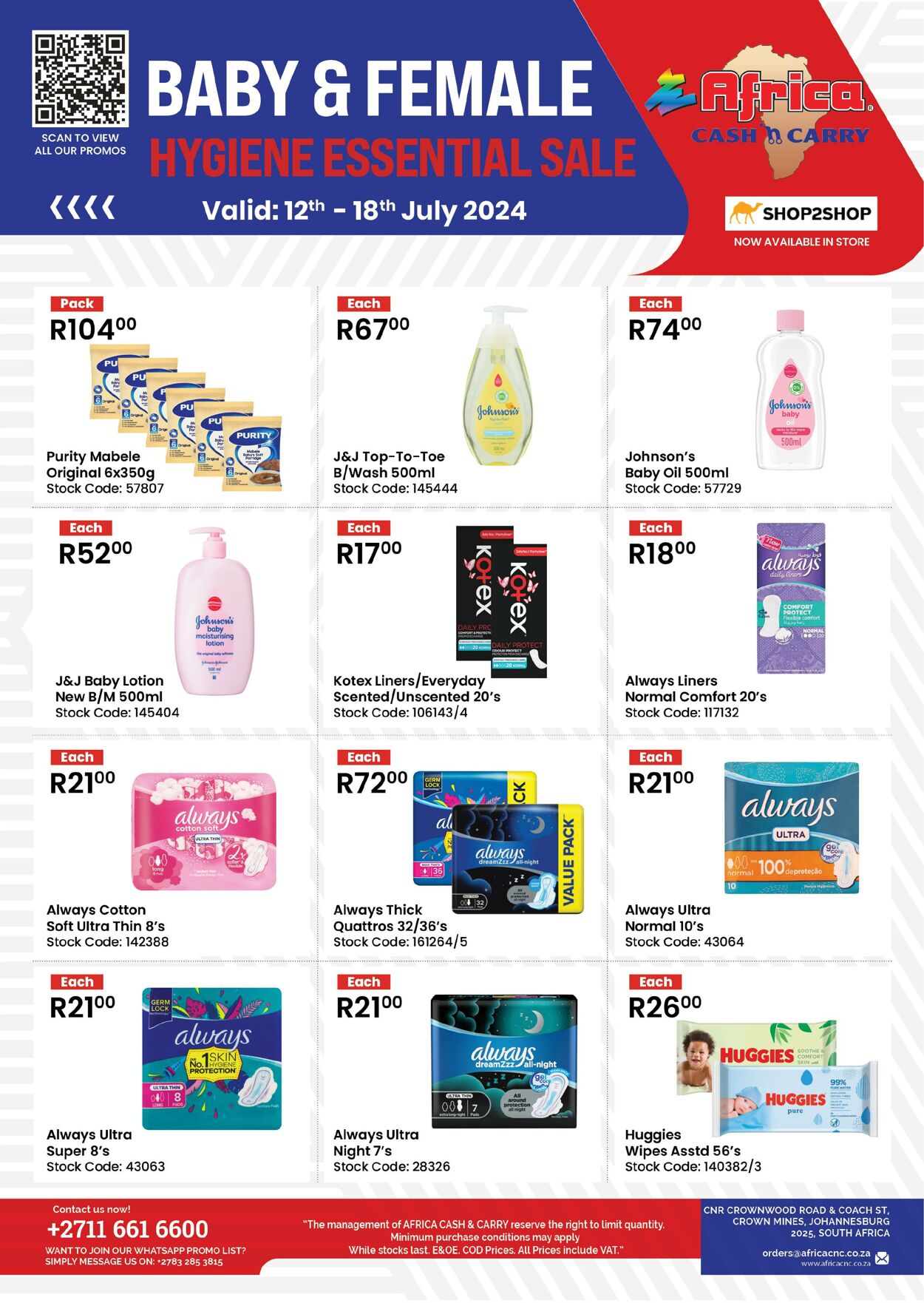 Special Africa Cash&Carry 12.07.2024 - 18.07.2024