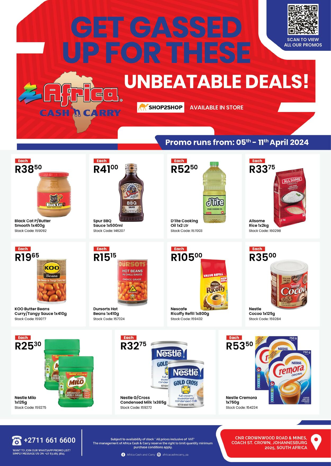 Special Africa Cash&Carry 08.04.2024 - 11.04.2024