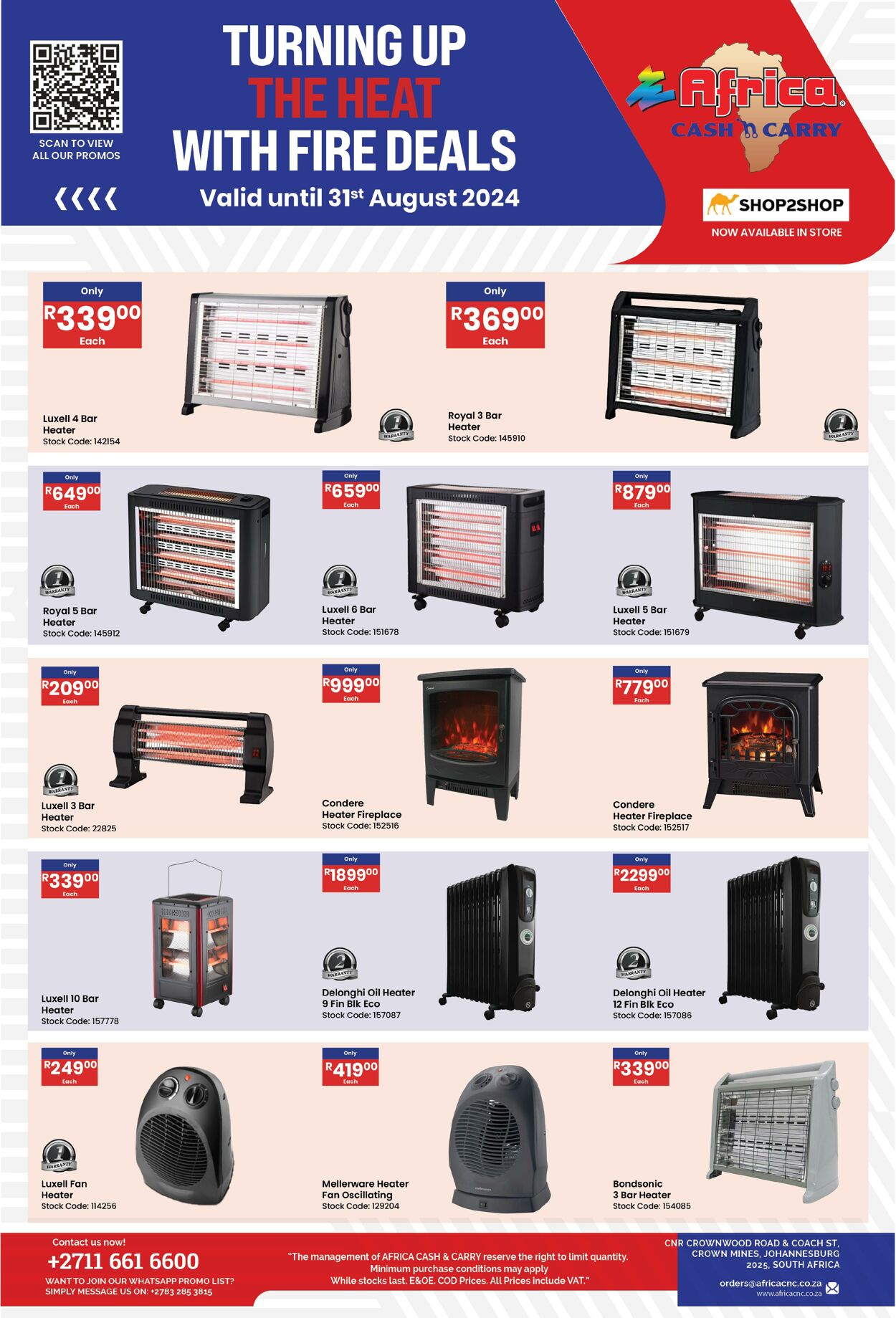 Special Africa Cash&Carry 14.08.2024 - 31.08.2024