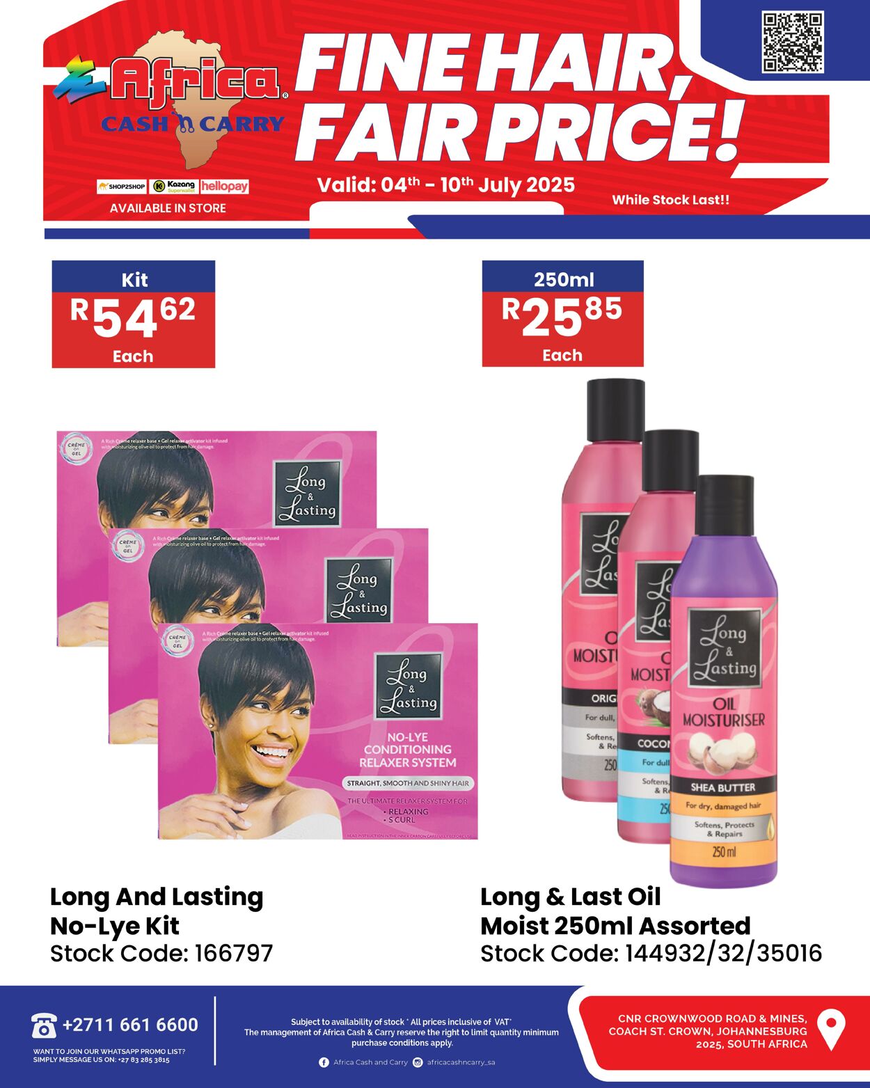 Special Africa Cash&Carry 04.07.2025 - 10.07.2025