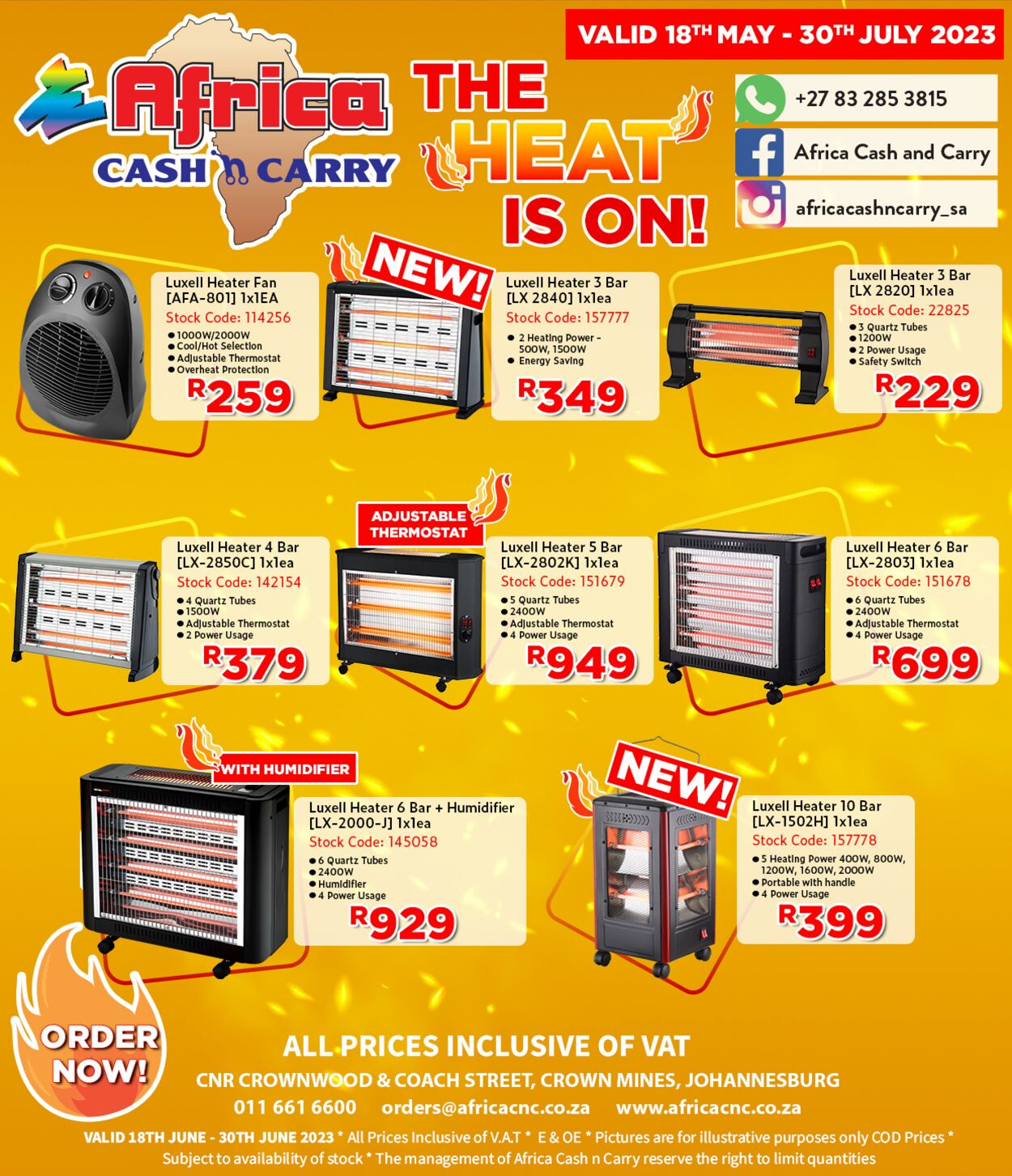 Special Africa Cash&Carry 18.06.2023 - 30.06.2023