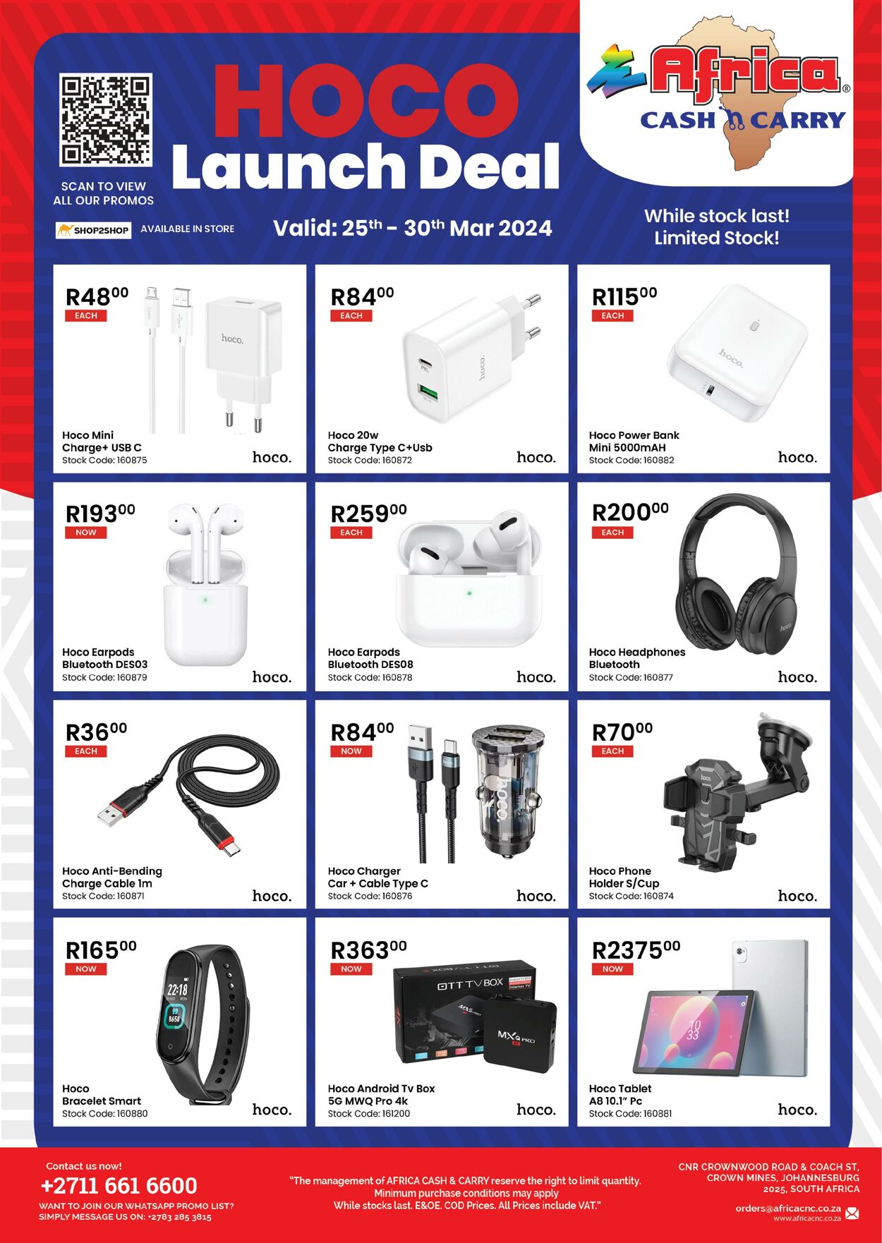 Special Africa Cash&Carry 25.03.2024 - 30.03.2024