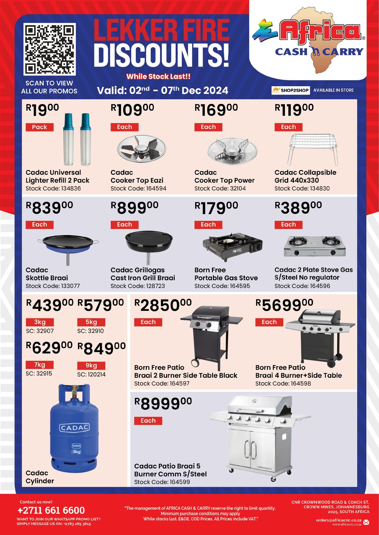 Africa Cash&Carry Promotional specials