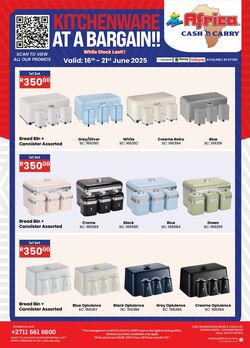 Special Africa Cash&Carry 16.06.2025 - 21.06.2025