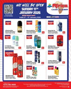 Special Africa Cash&Carry 05.01.2026 - 11.01.2026