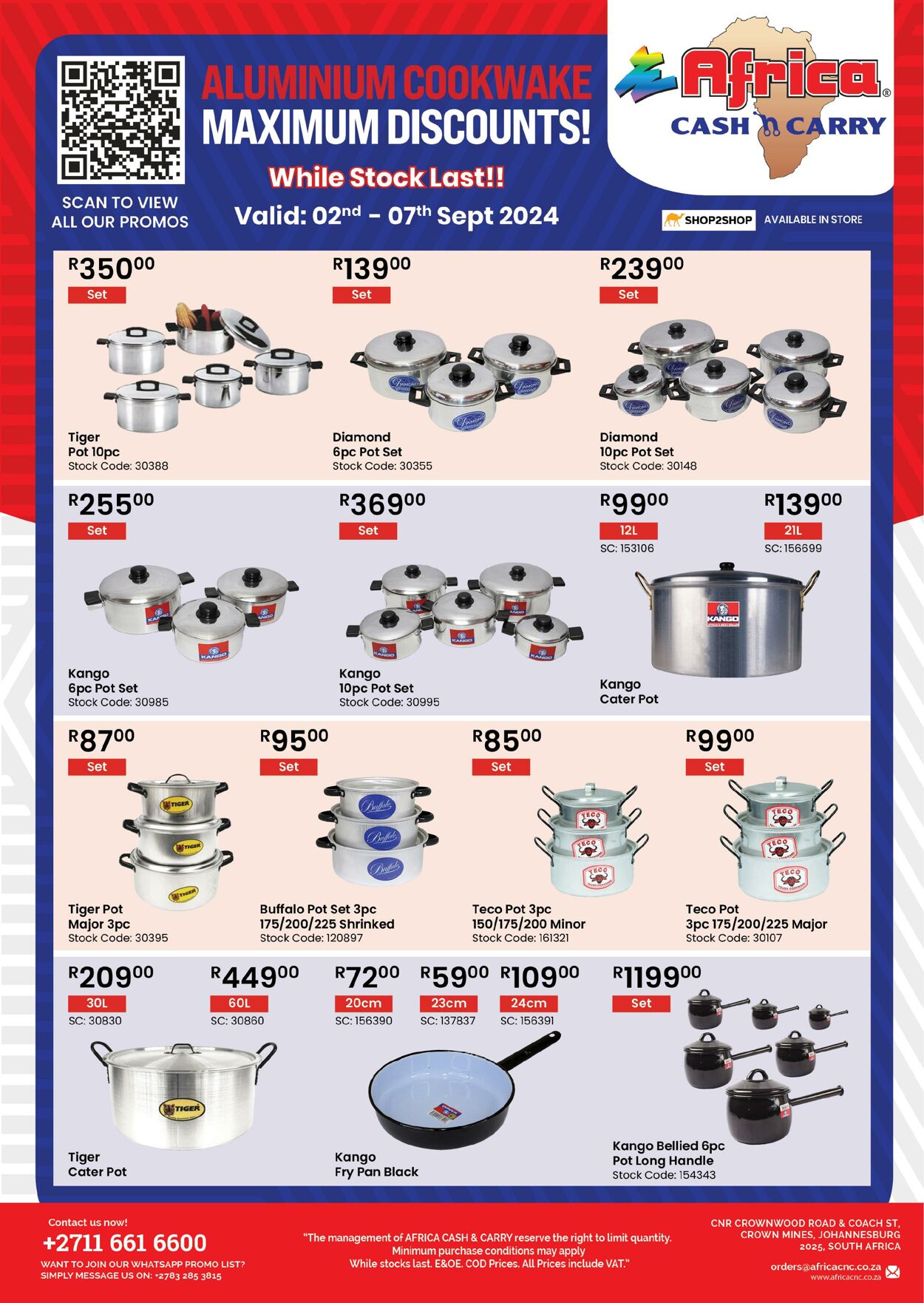 Special Africa Cash&Carry 02.09.2024 - 07.09.2024