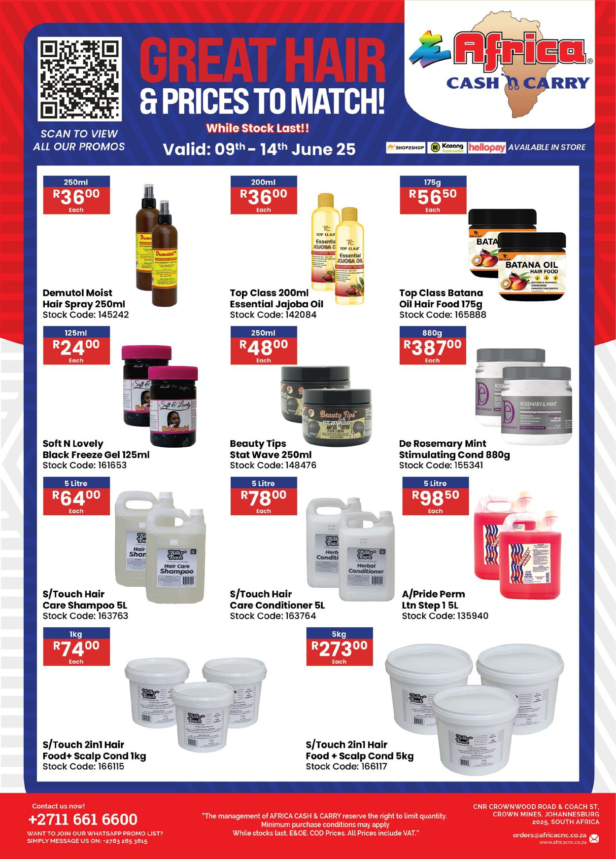 Special Africa Cash&Carry 09.06.2025 - 14.06.2025