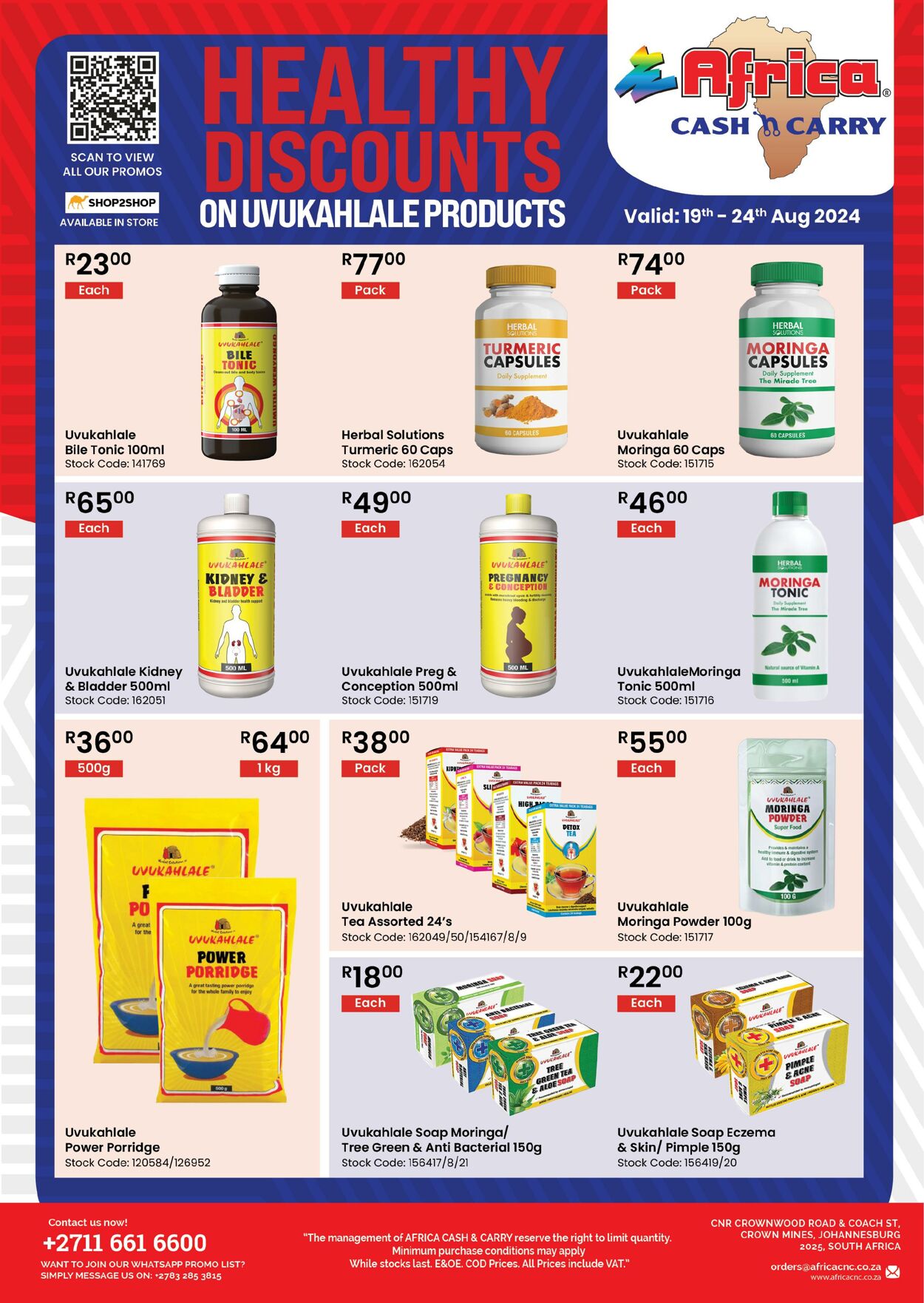 Special Africa Cash&Carry 19.08.2024 - 24.08.2024