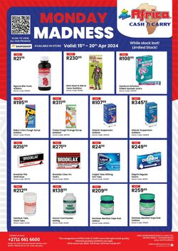 Special Africa Cash&Carry 07.11.2022 - 31.01.2023