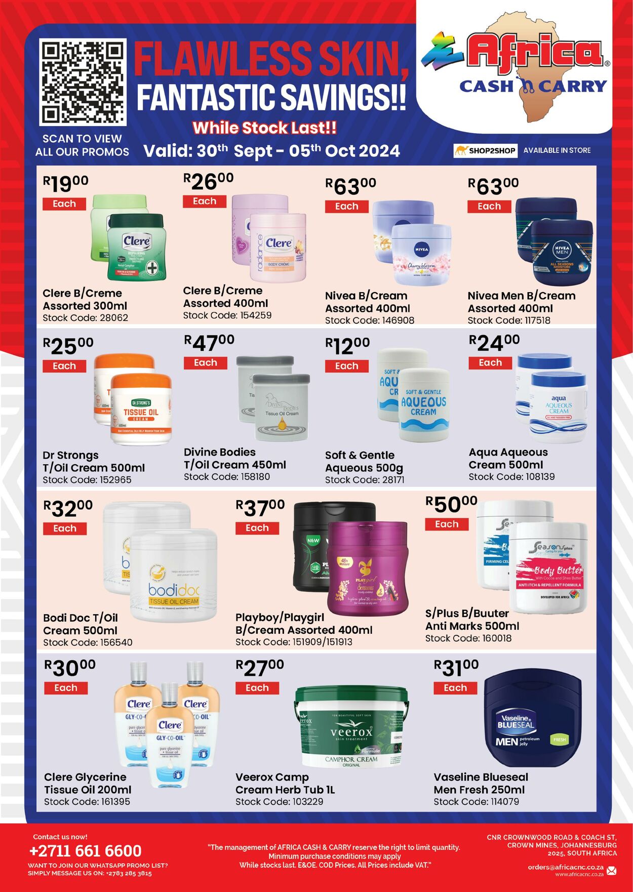 Special Africa Cash&Carry 30.09.2024 - 05.10.2024