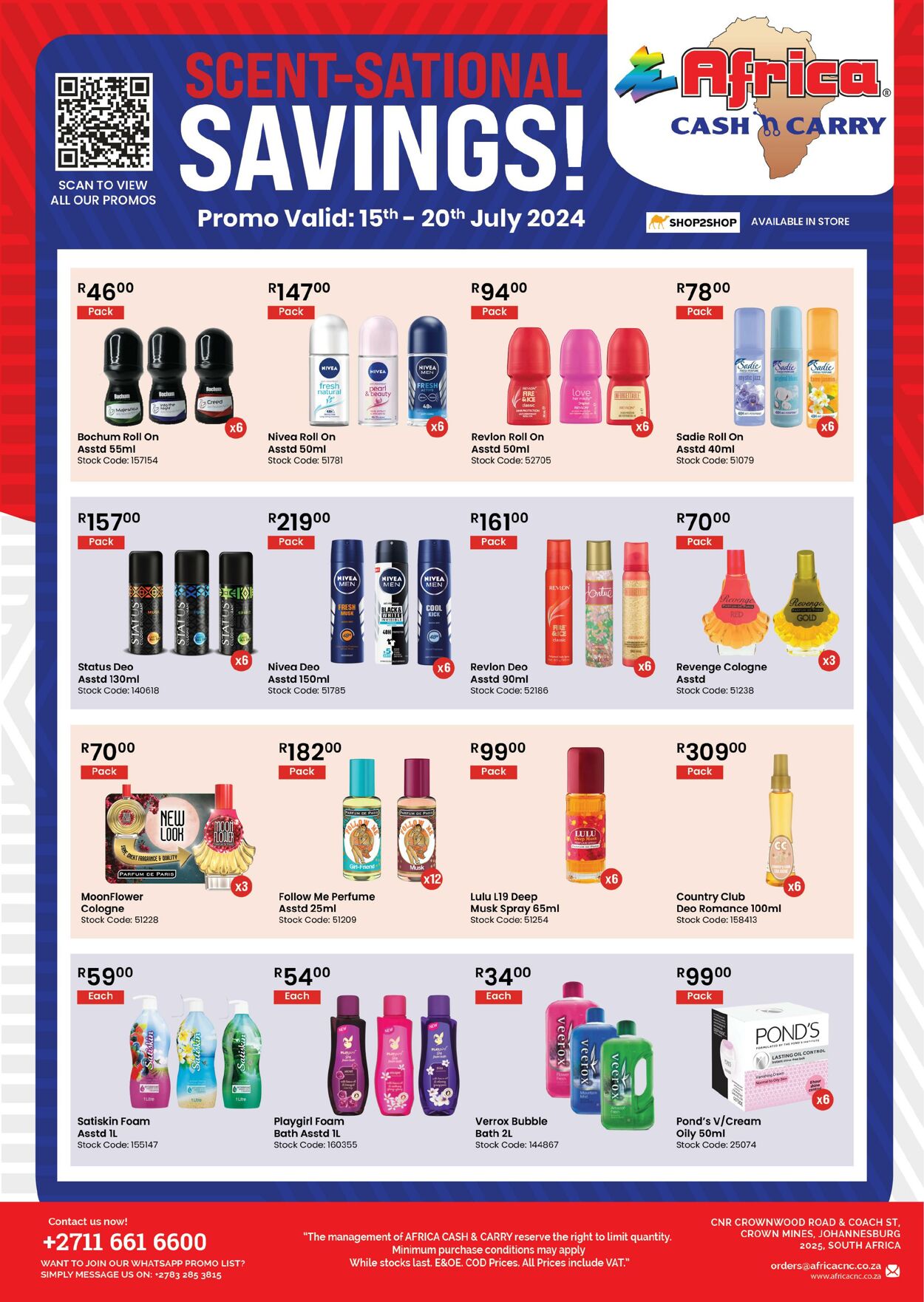 Special Africa Cash&Carry 15.07.2024 - 20.07.2024