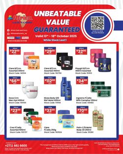 Special Africa Cash&Carry 13.10.2025 - 18.10.2025