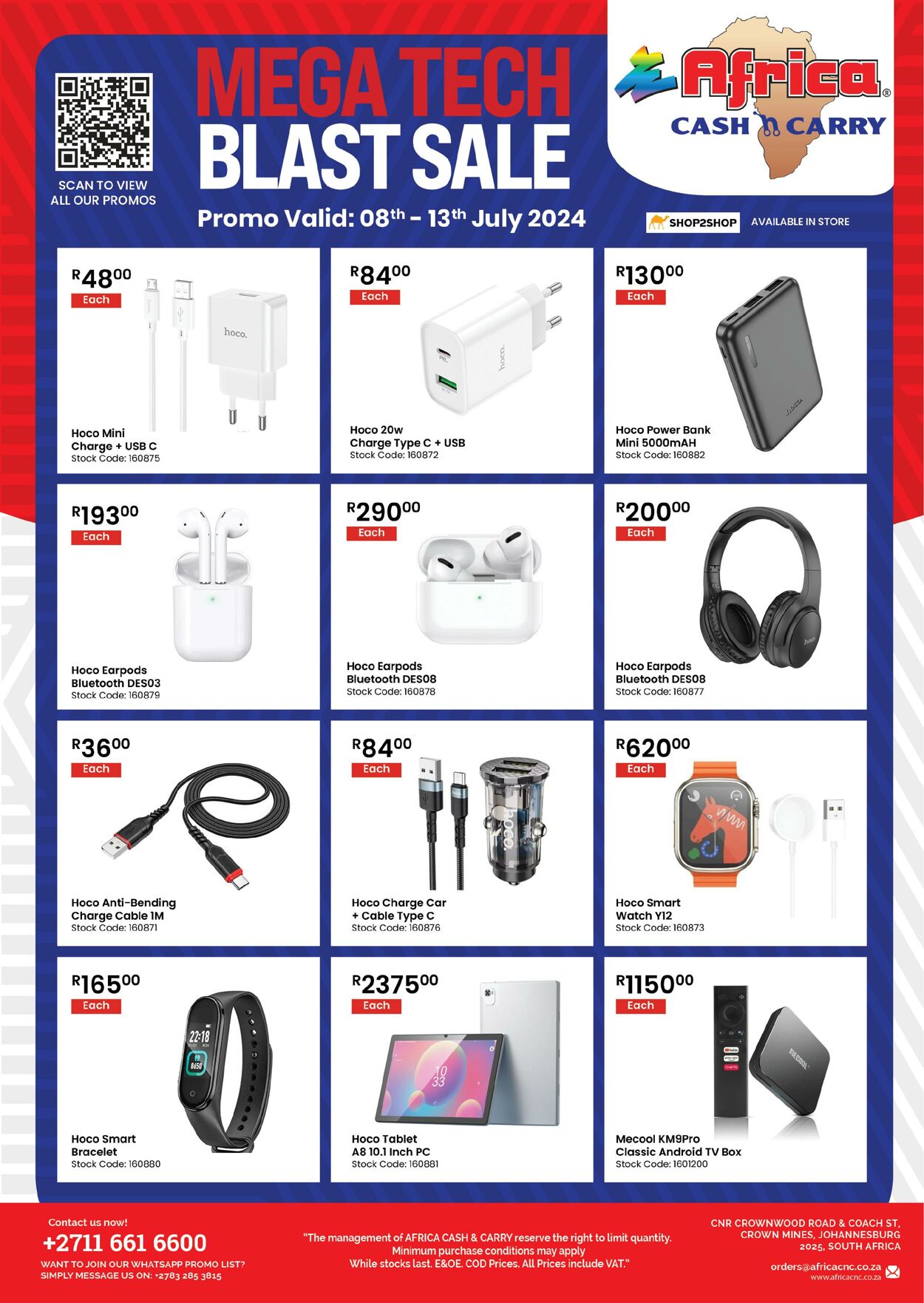 Special Africa Cash&Carry 08.07.2024 - 13.07.2024