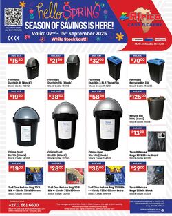 Special Africa Cash&Carry 02.09.2025 - 15.09.2025