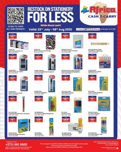 Special Africa Cash&Carry 23.07.2025 - 08.08.2025
