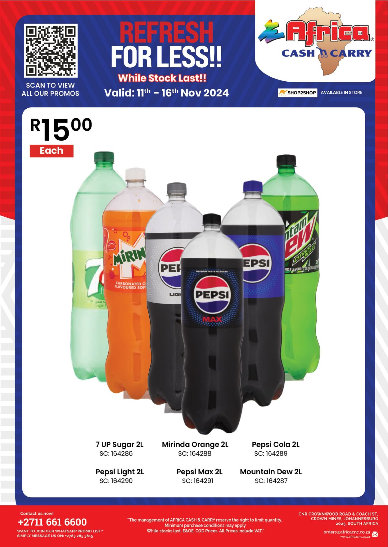 Africa Cash&Carry Promotional specials